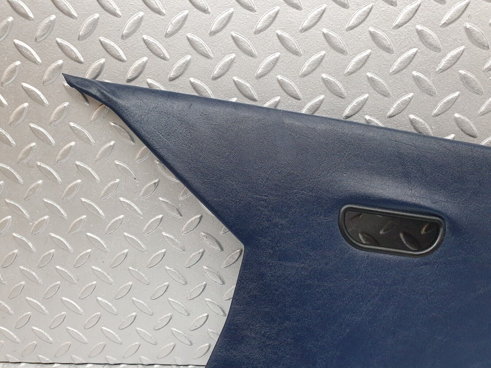 42659 Mercedes-Benz W201 190 2.0L C Pillar Cover Trim Left Blue 2016950144