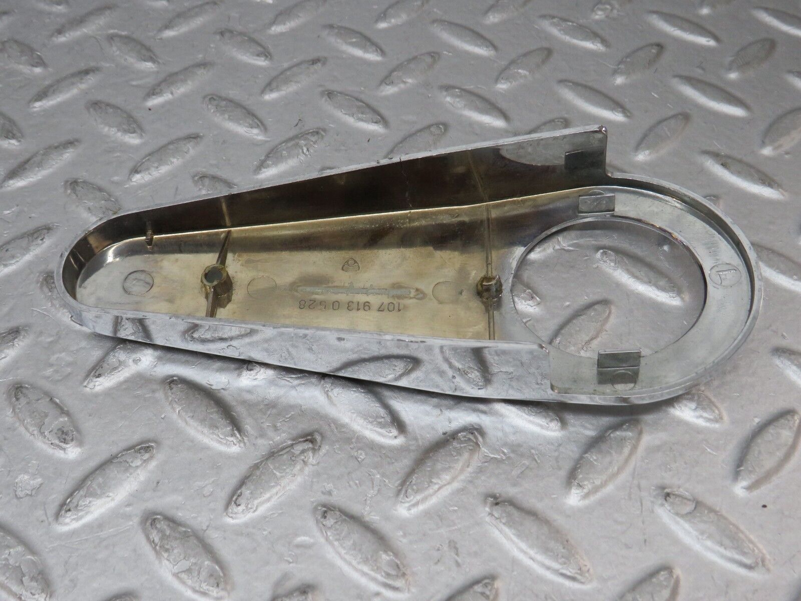 35656 Mercedes-Benz R107 280SL Seat Hinge Chrome Cover 1079130528