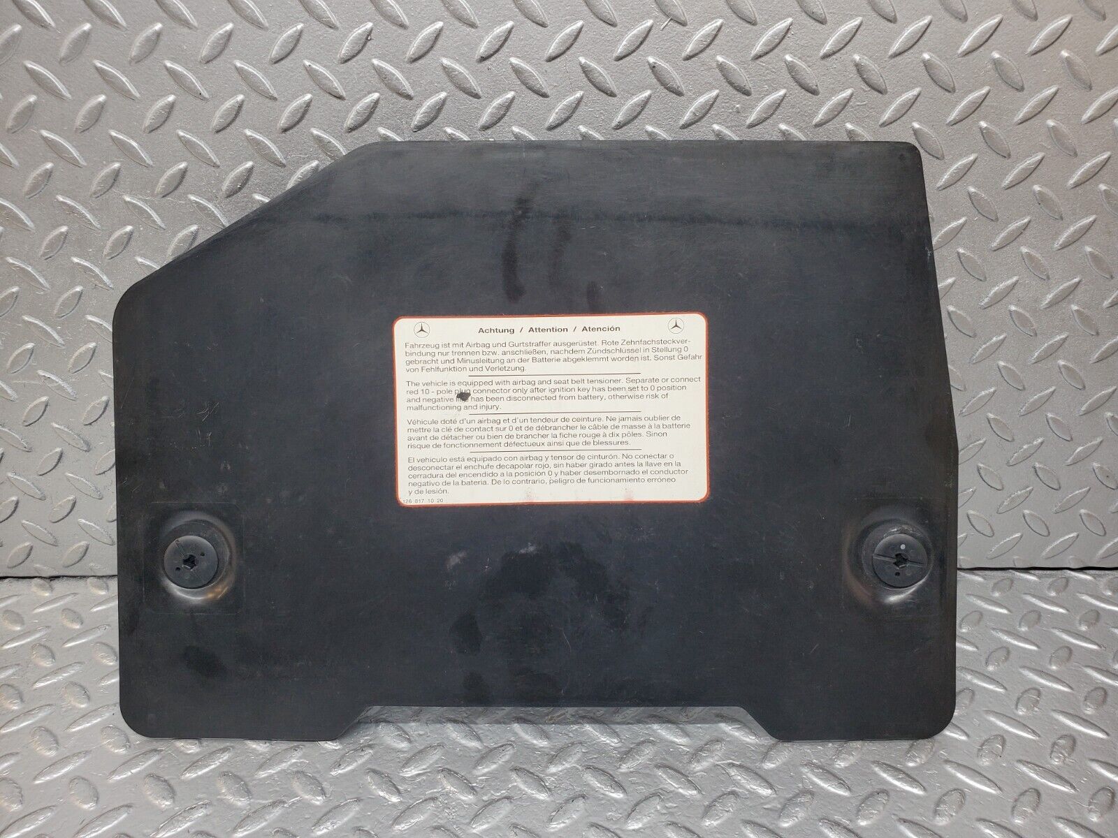 45627 Mercedes-Benz W126 420SE Foot Well Panel Left Side 1266840537