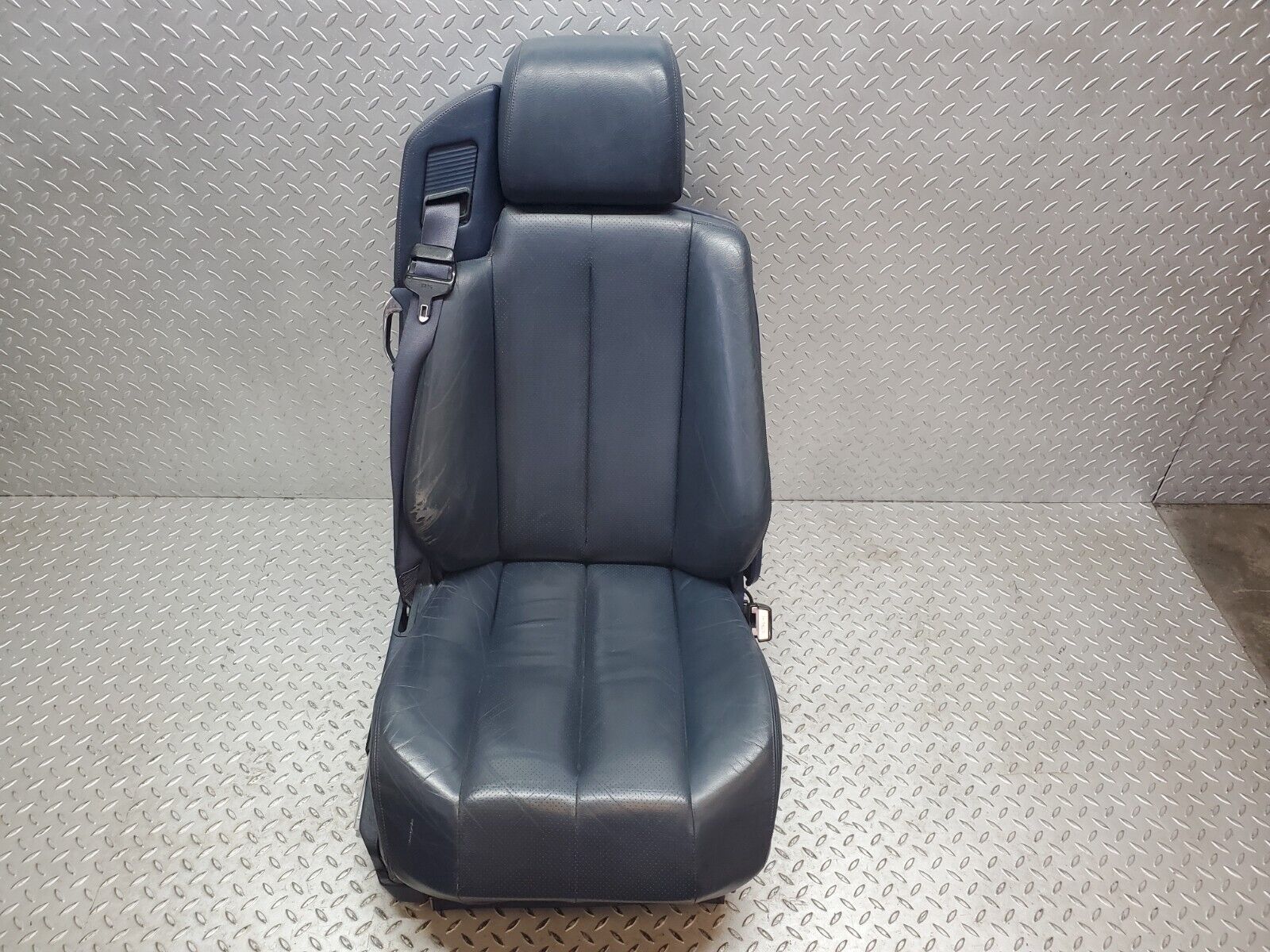 45168 Mercedes-Benz R129 300SL Coupe Electric Front Right Seat Leather Blue
