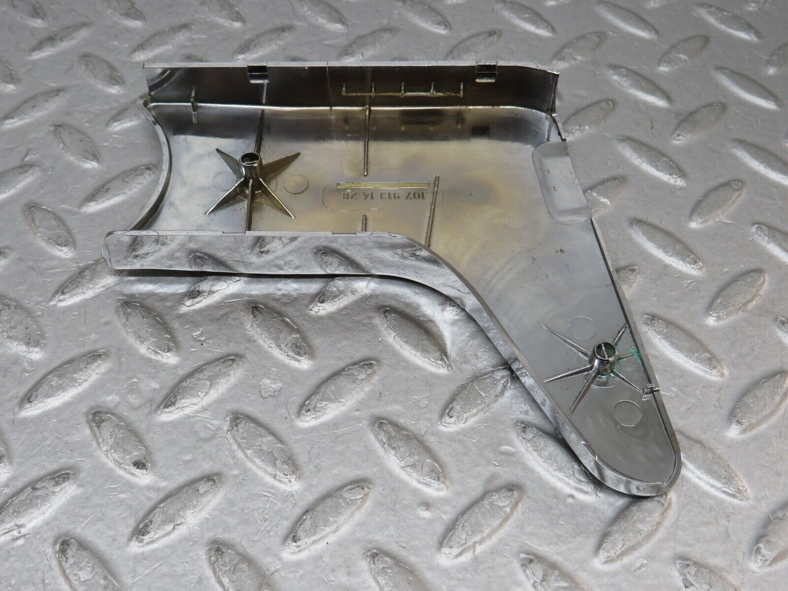 35658 Mercedes-Benz R107 280SL Seat Hinge Chrome Cover 1079131428