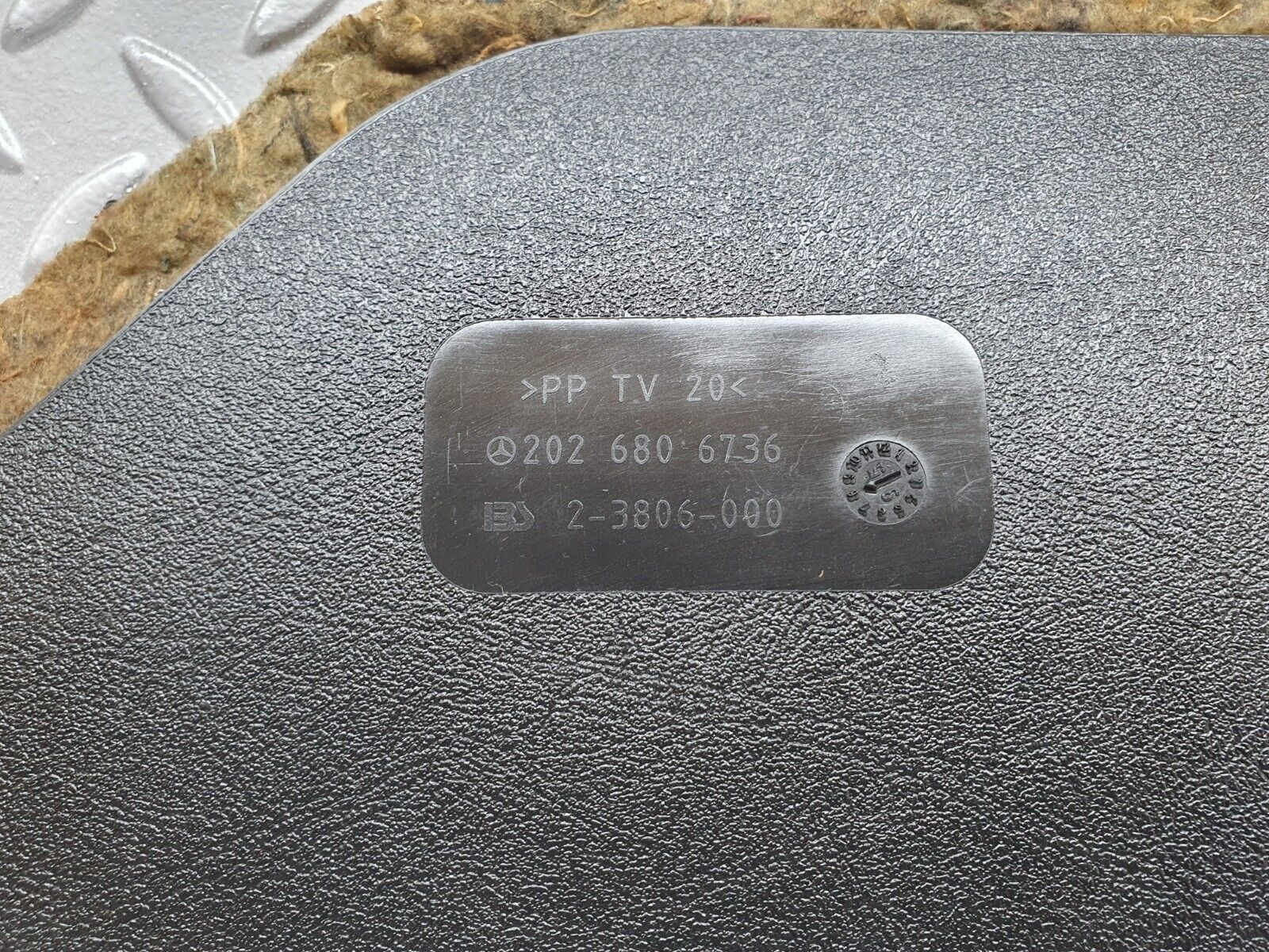 41767 Mercedes-Benz W202 C200 Under Dash Panel Left Black 2026806736