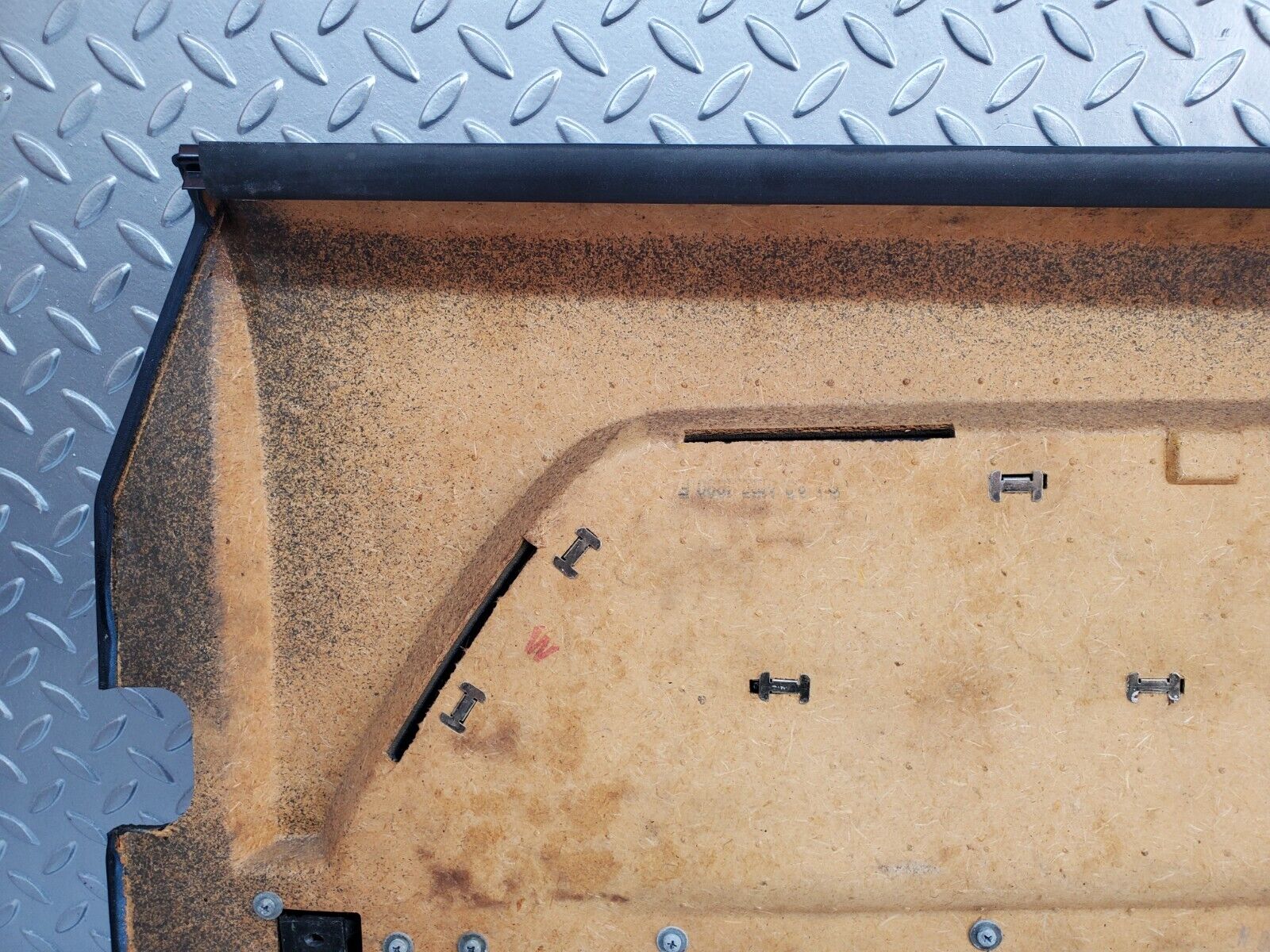 45153 Mercedes-Benz R129 300SL Coupe Right Door Card Blue