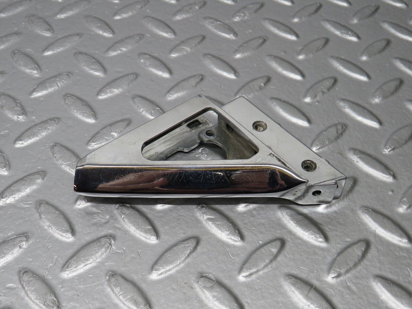 39121 Mercedes-Benz R107 500SL Right Wing Mirror Triangle Chrome Bracket