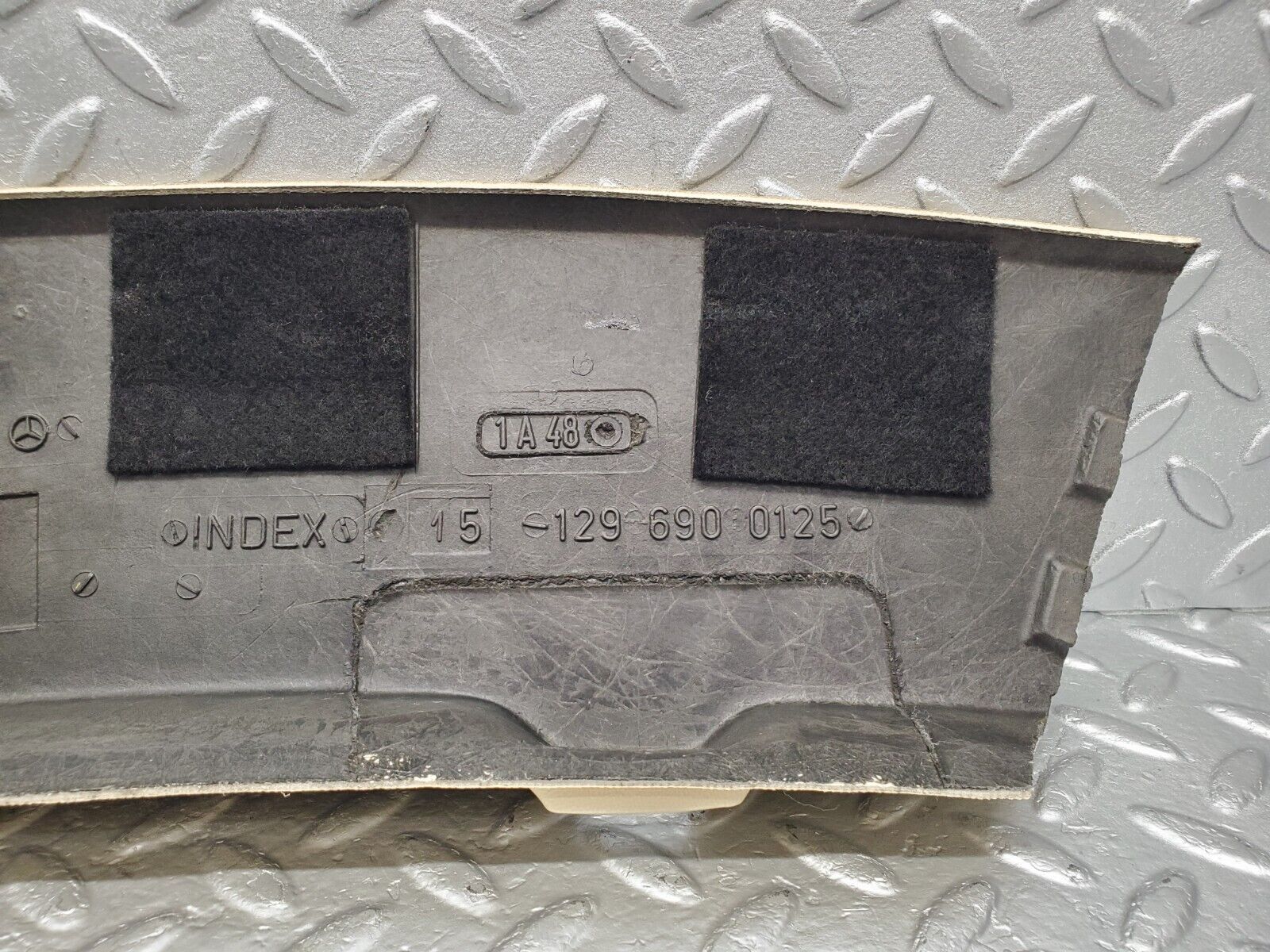 46765 Mercedes-Benz R129 320SL Coupe Roof Headlining Panel Beige 1296900225 1296900125