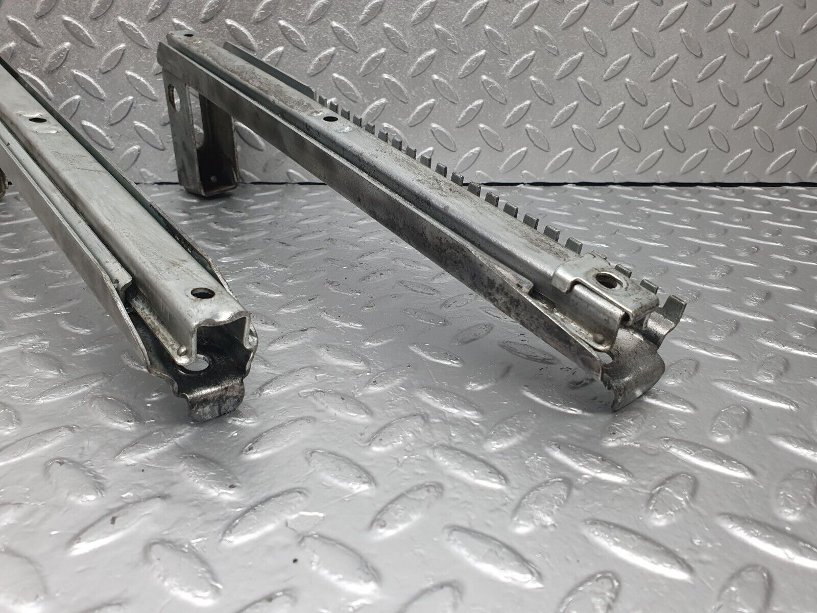 43300 Mercedes-Benz W108 280SE Front Left Seat Rail Pair