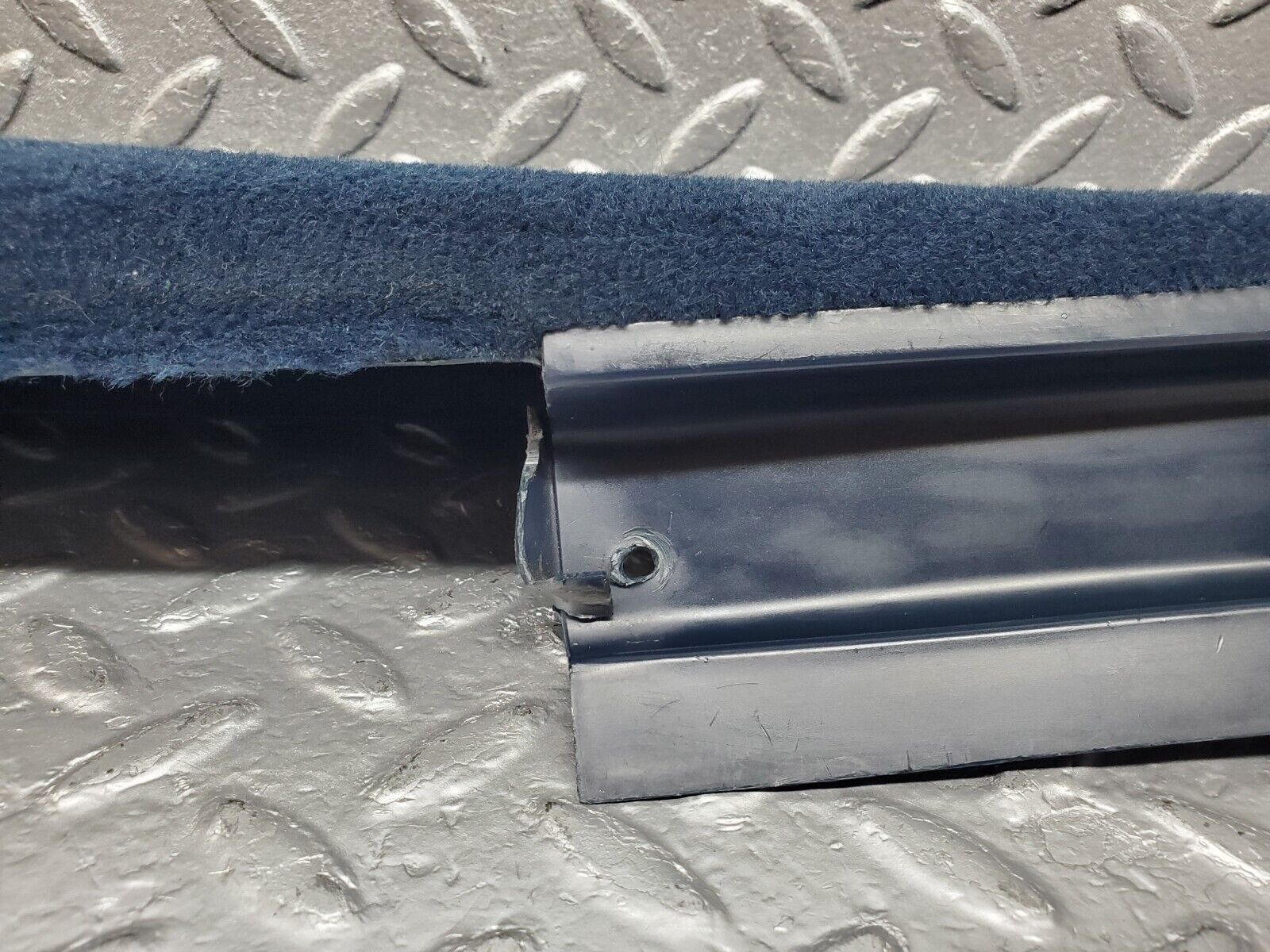 45059 Mercedes-Benz R129 300SL Coupe Left Door Sill Blue 1296800135