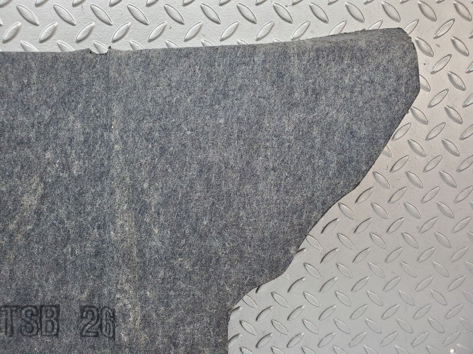 44699 Mercedes-Benz W124 220E Fuel Tank Cover Carpet 1246943525