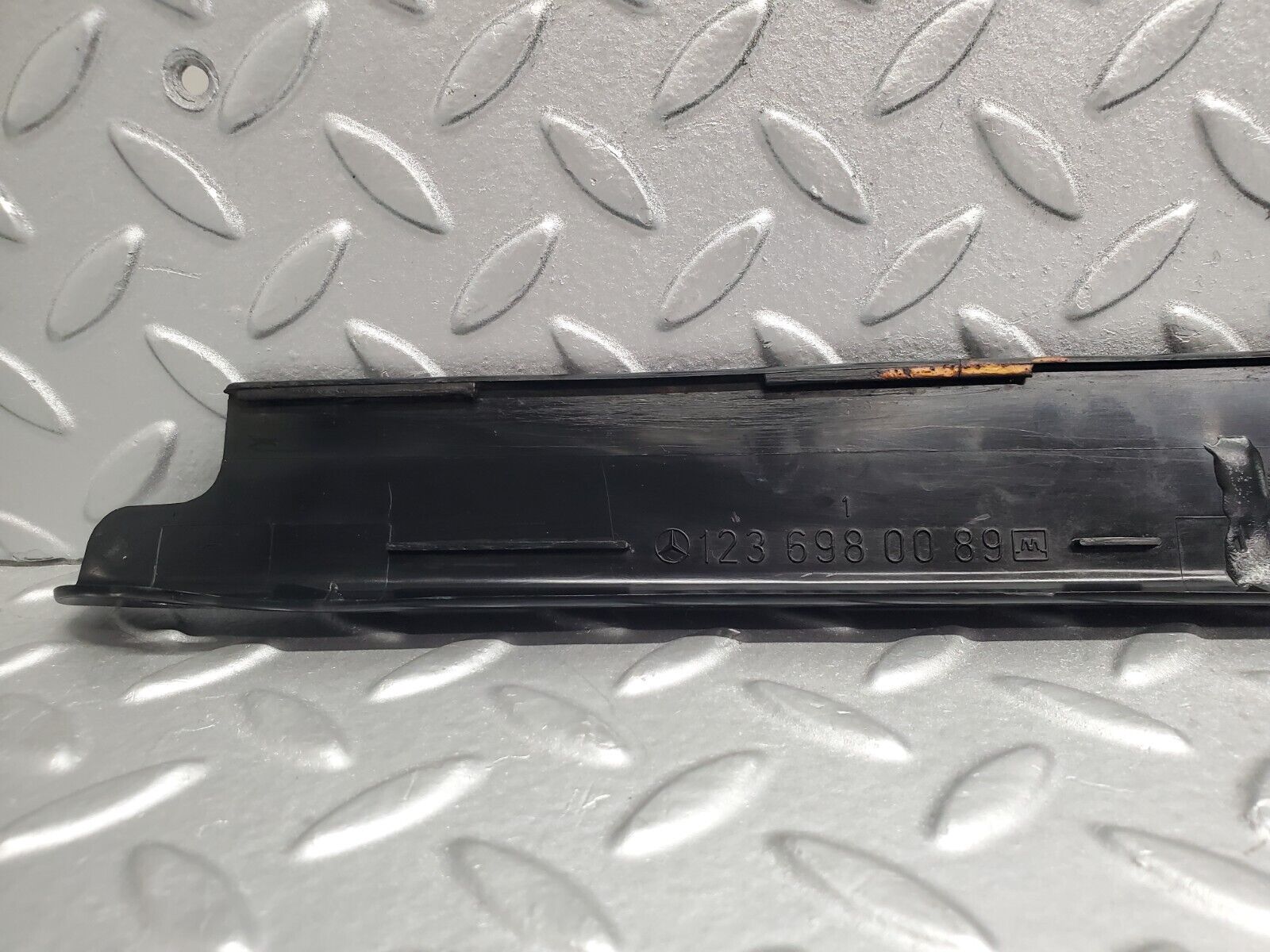 46398 Mercedes-Benz C123 280CE Coupe Trunk Cover Trim Black 1236980089