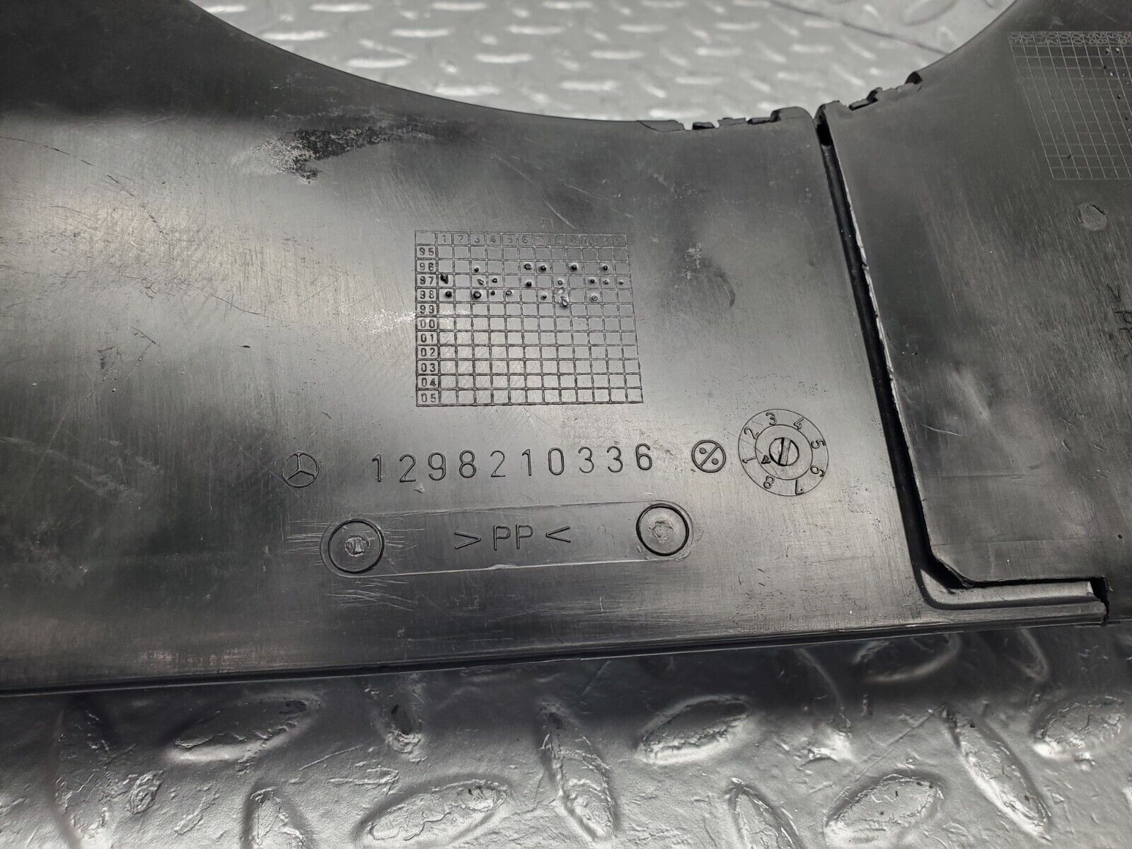 46897 Mercedes-Benz R129 320SL Coupe Front Left Cable Channel 1298210336