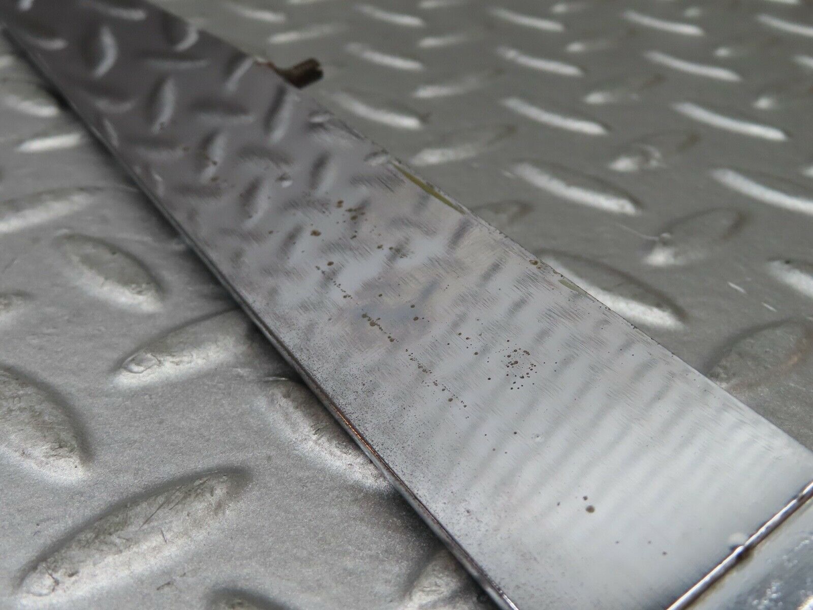 20568 Mercedes-Benz R107 450SL Trunk Chrome Handle Right Side 1076901480