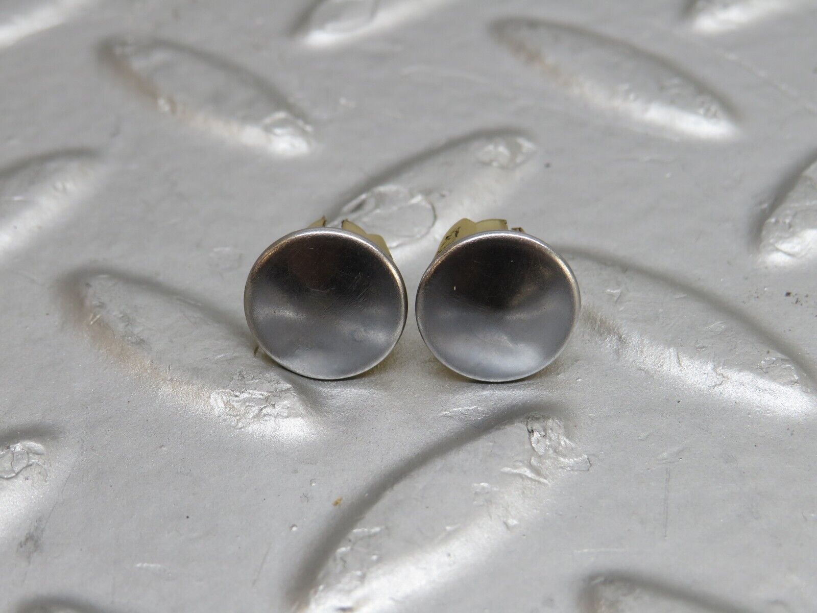 35685 Mercedes-Benz R107 280SL Headlight Washer Nozzle Chrome Plug 2x