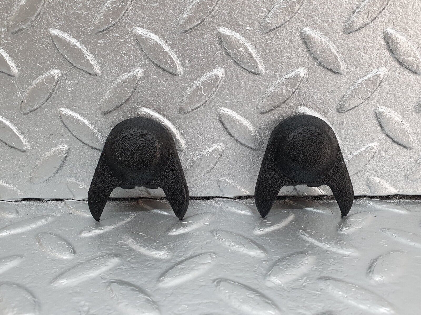 42961 Mercedes-Benz W201 190 2.0L Seat Belt Cover Pair 1248680230