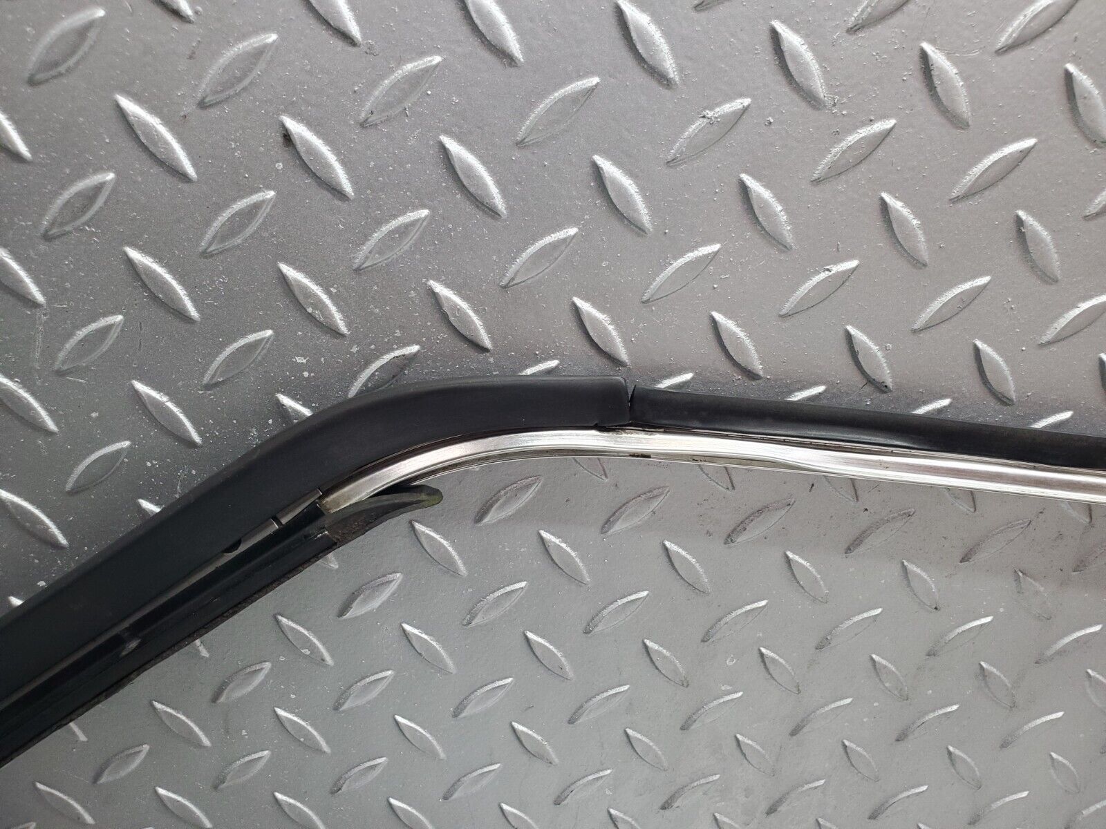 44546 Mercedes-Benz W123 280E Roof Chrome Moulding Trim Right Side 1236981430