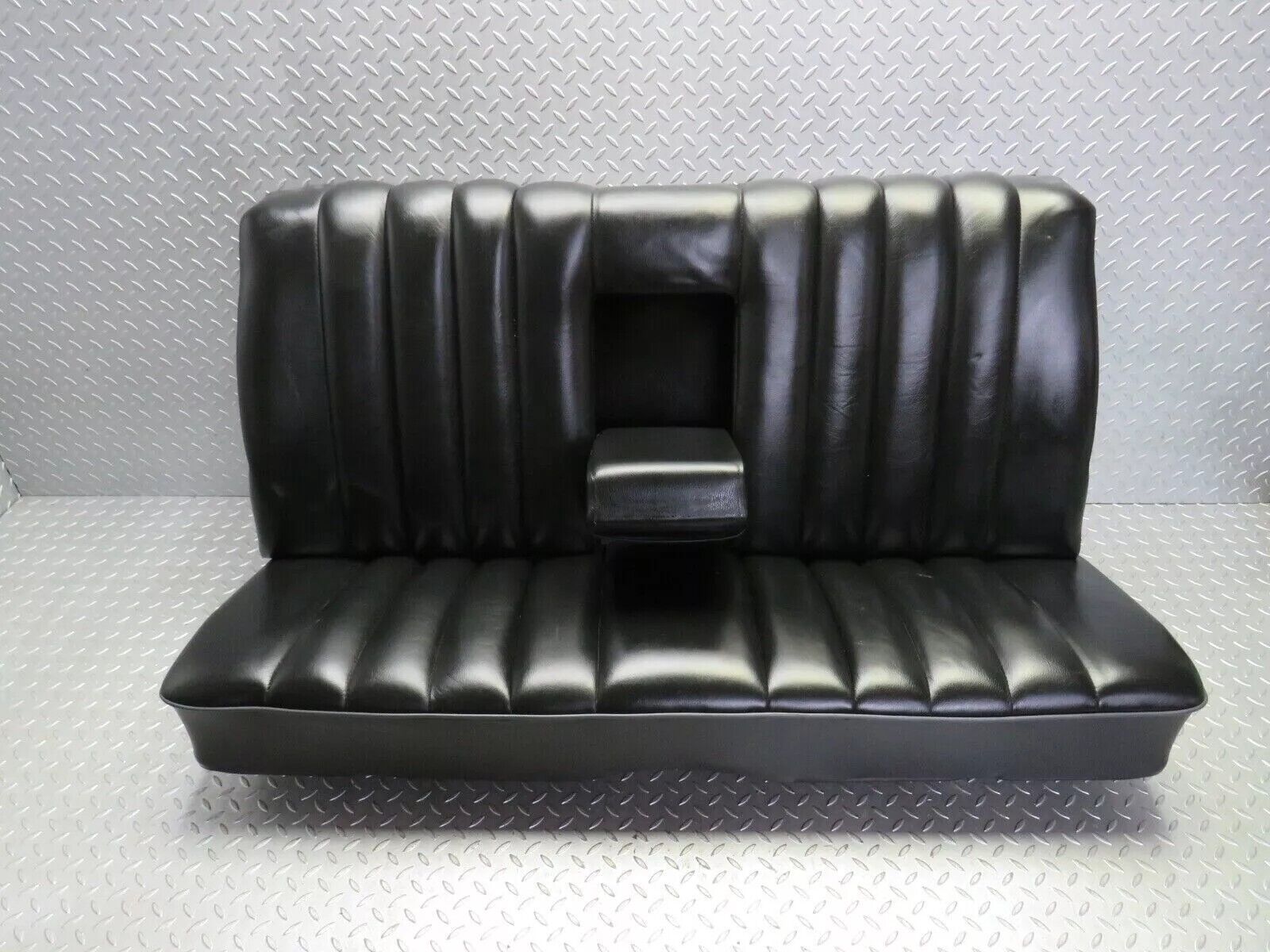 42908 Mercedes-Benz C107 450SLC Coupe Rear Seat Black Leather