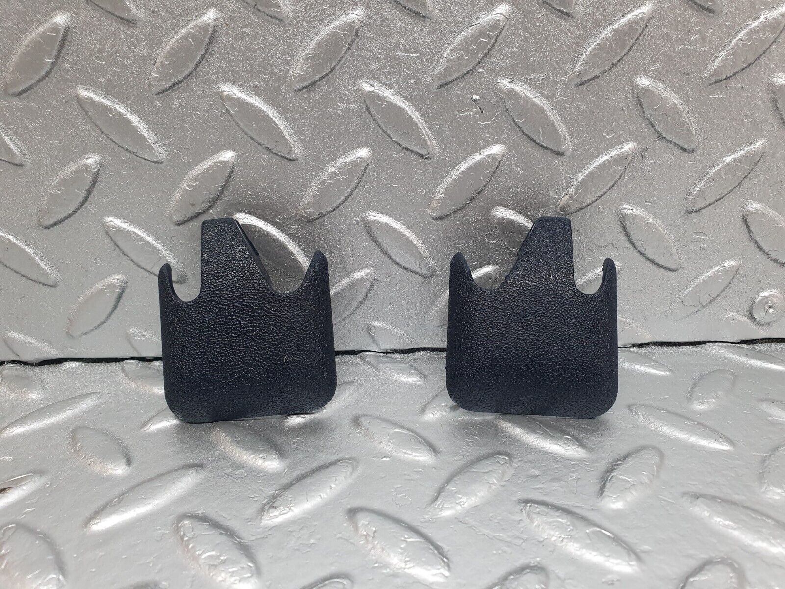 42905 Mercedes-Benz W201 190 2.0L Front Seat Rail Trim Cover Blue 1246842118 1246842218