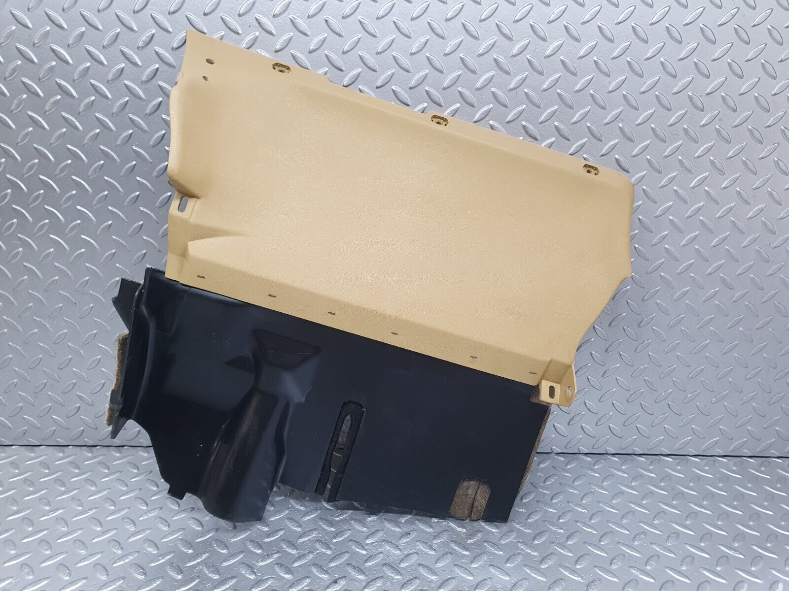 44092 Mercedes-Benz C123 230CE Coupe Under Dash Panel Right Side Beige 1236892208