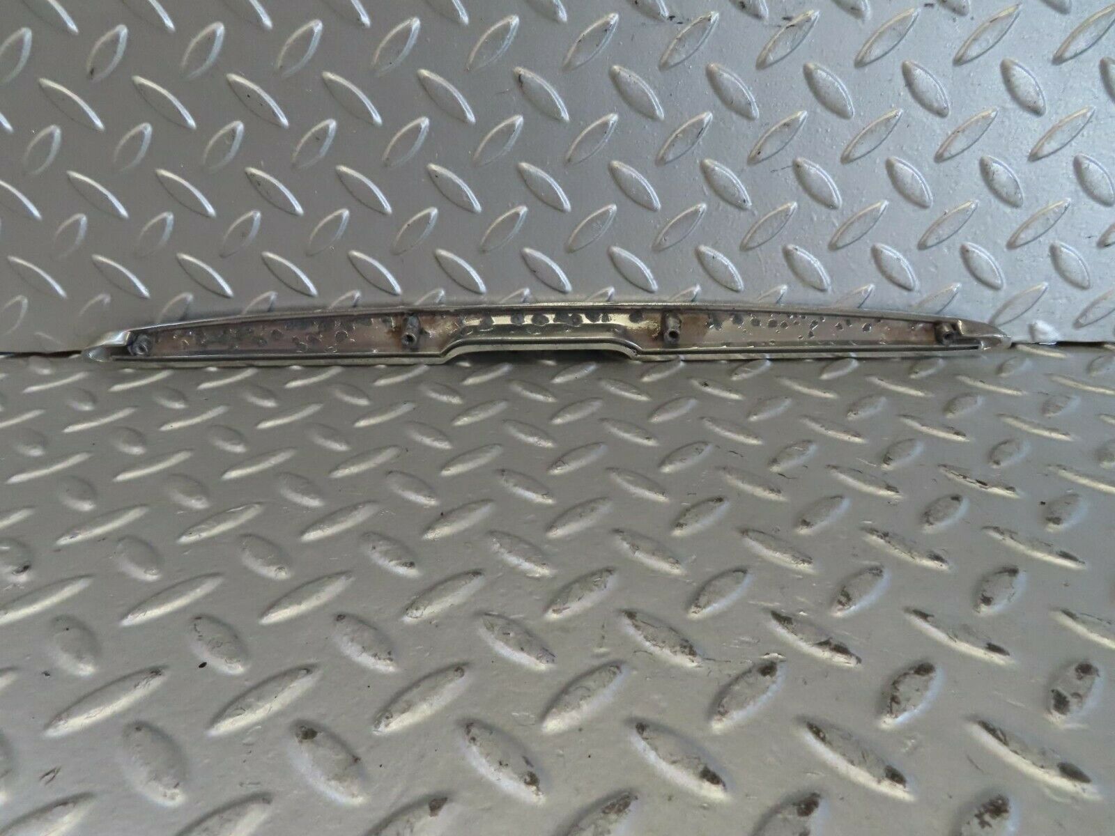 15718 Mercedes-Benz R107 450SL Trunk Chrome Handle Moulding 1077580202