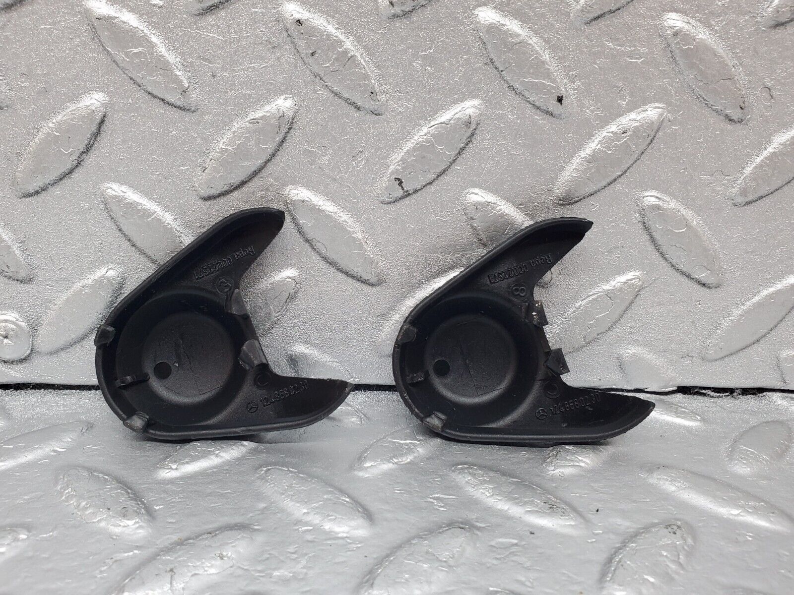 45275 Mercedes-Benz R129 300SL Coupe Seat Belt Cover Pair 1248680230