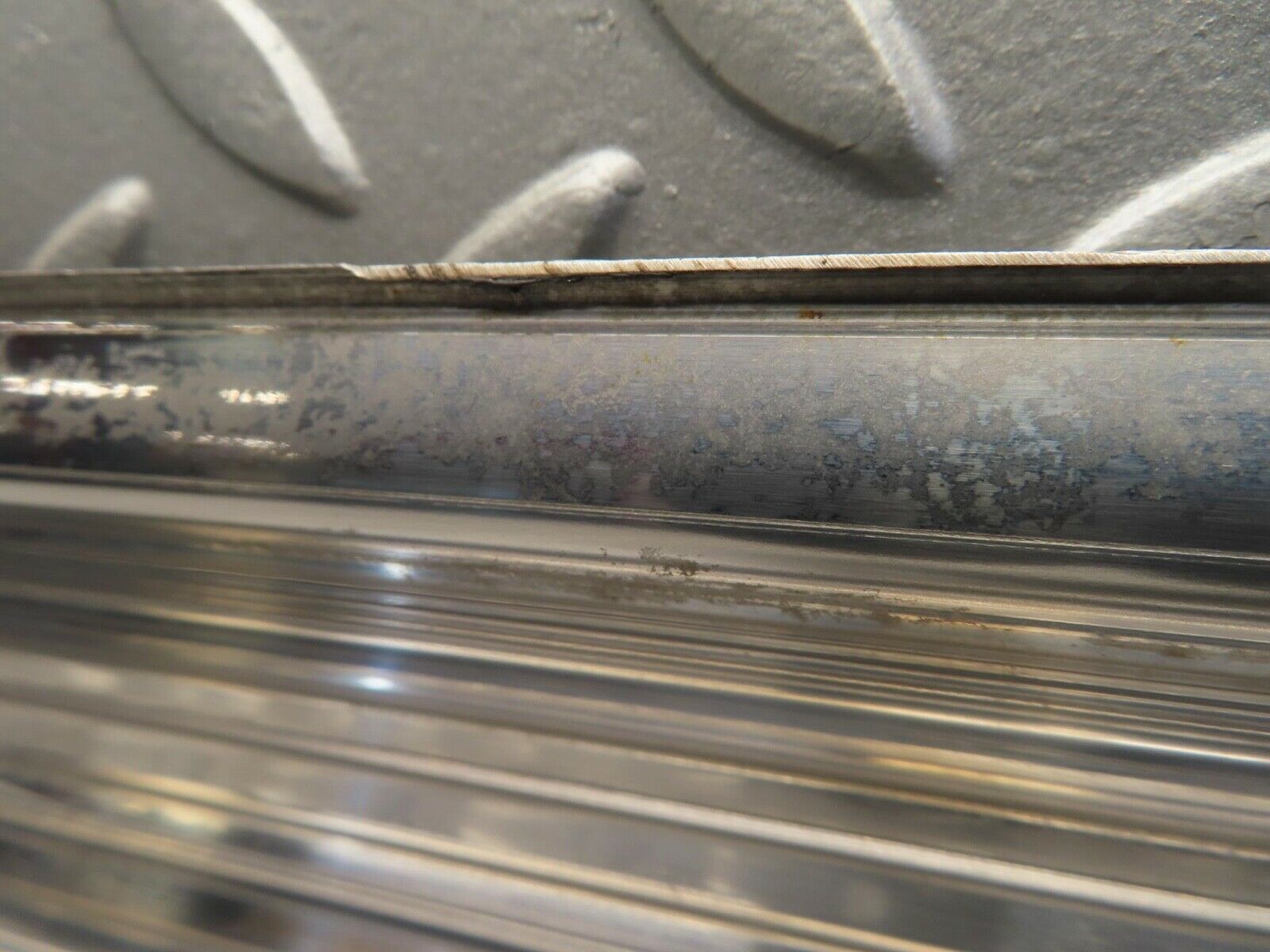 11769 Mercedes-Benz R107 450SL Door Sill Chrome Right Side