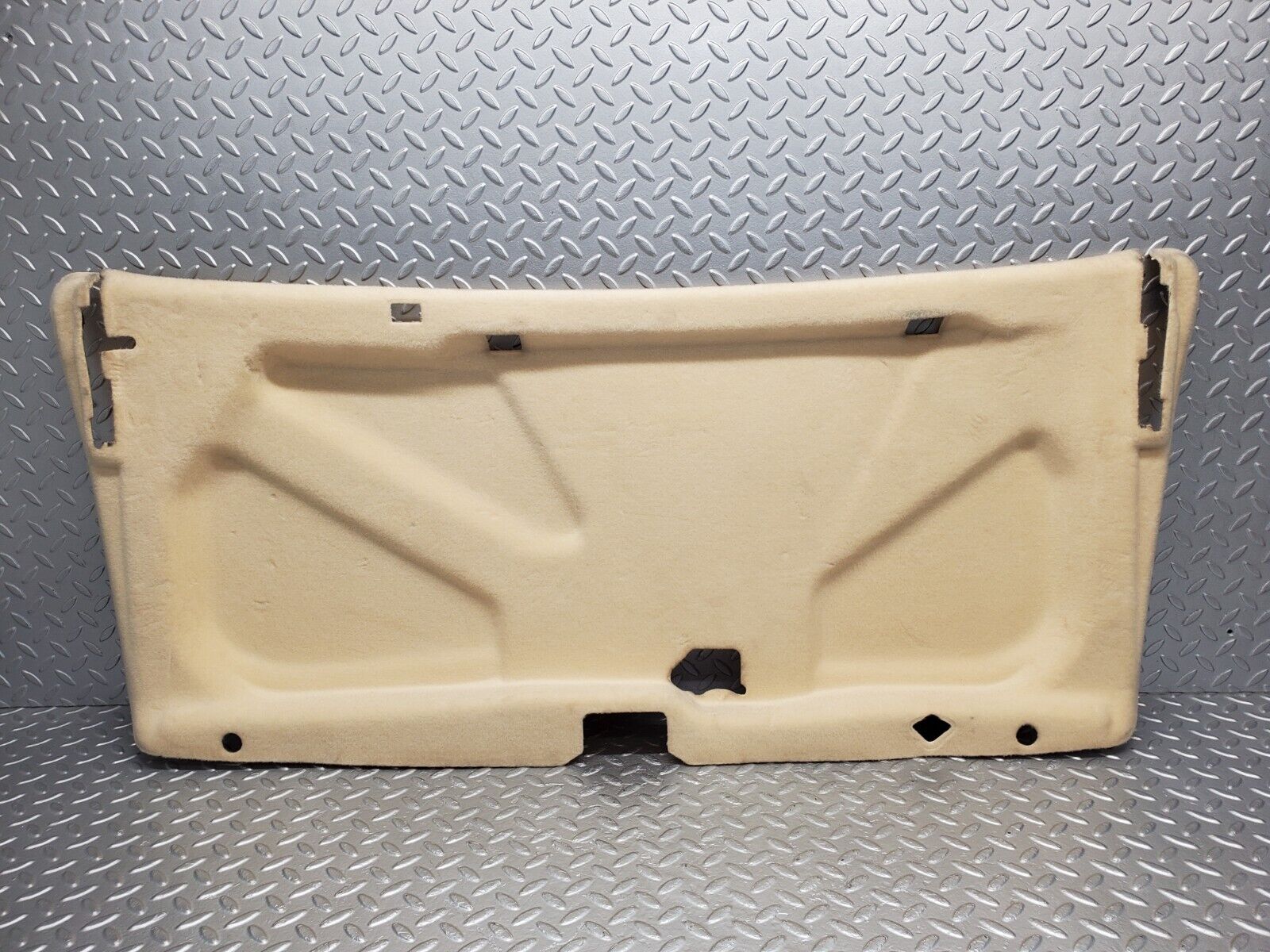 46861 Mercedes-Benz R129 320SL Coupe Interior Boot Lid Cover Panel Beige 1296903441