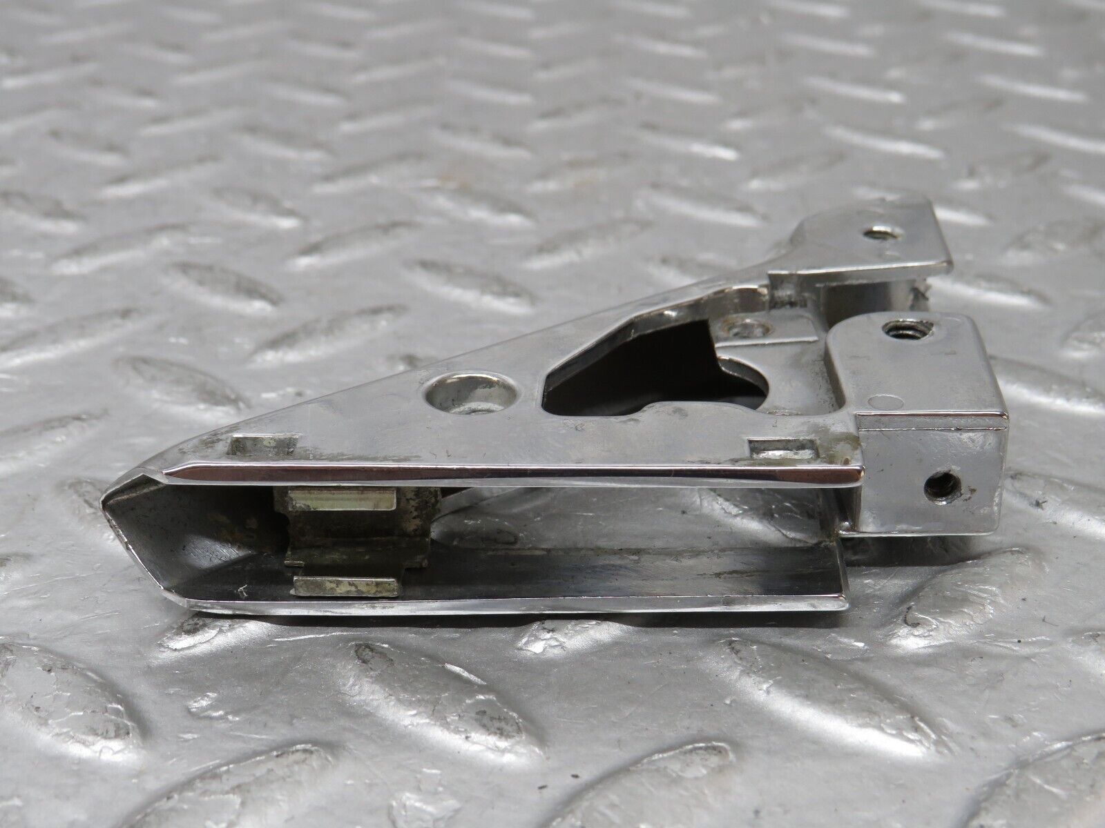 35445 Mercedes-Benz R107 280SL Left Wing Mirror Triangle Chrome Bracket