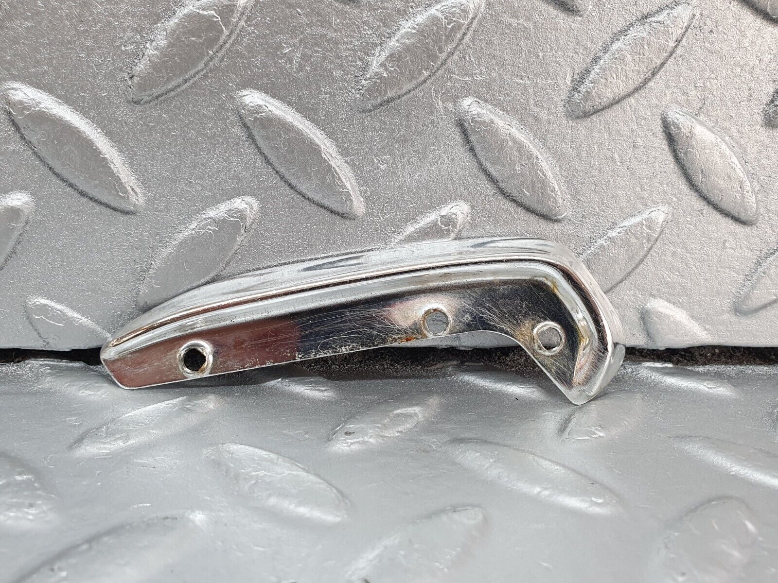 43151 Mercedes-Benz W108 280SE Interior Door Handle Chrome Trim Pair Left