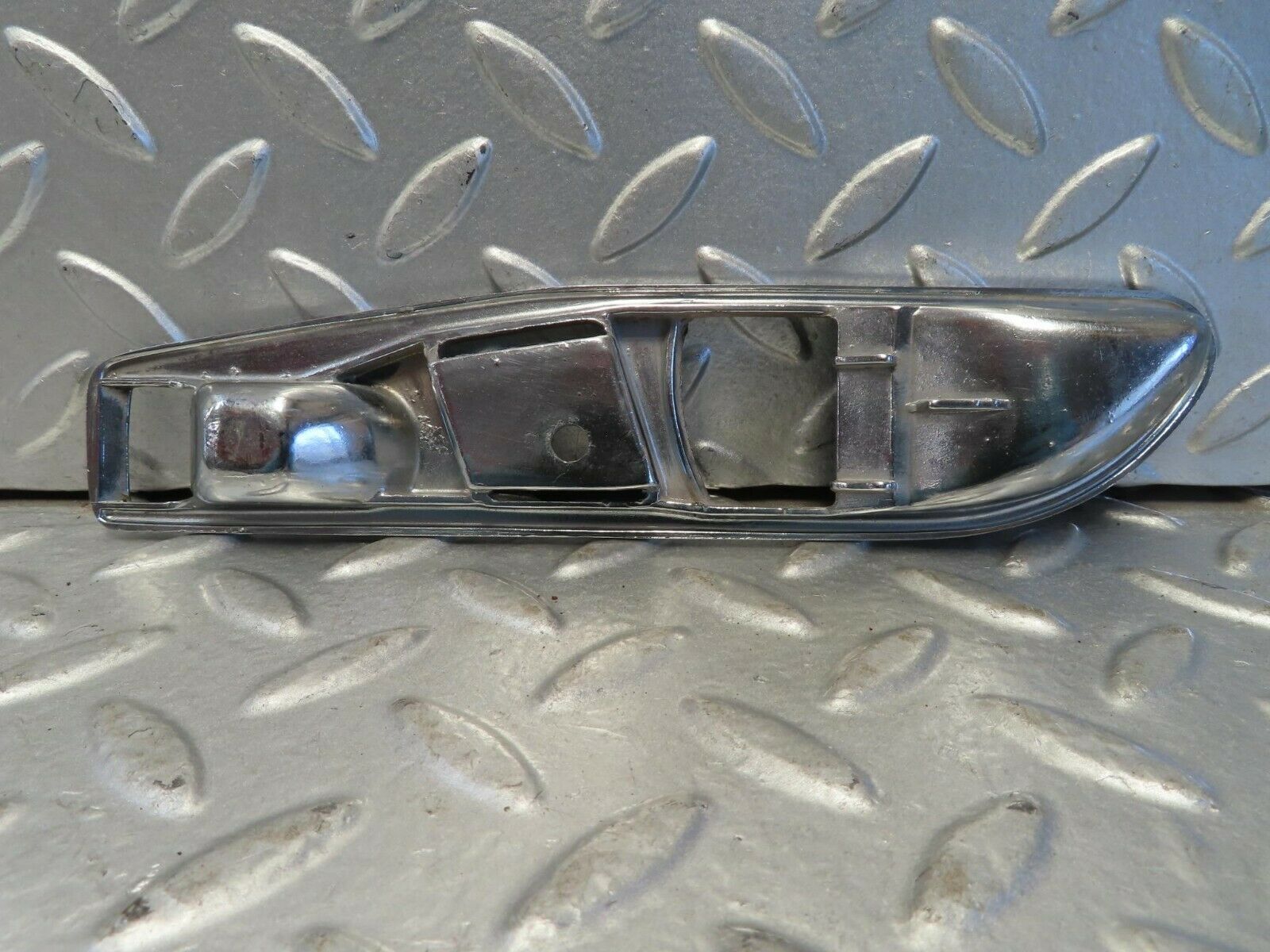 15735 Mercedes-Benz R107 450SL Interior Door Handle Chrome Surround Left Side