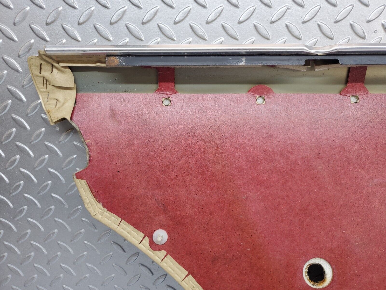 44379 Mercedes-Benz W123 280E Rear Right Door Card Beige