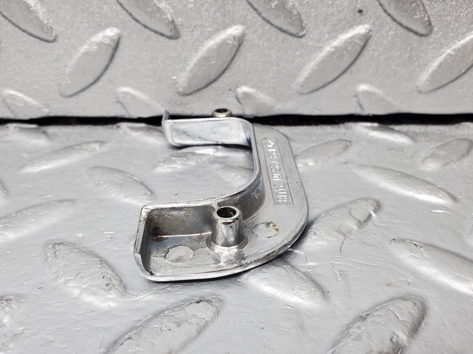 45558 Mercedes-Benz W126 420SE Interior Chrome Door Latch Trim Left 1237230124