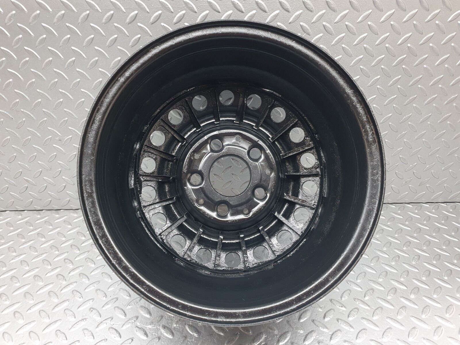 44243 Mercedes-Benz W123 280E Steel Wheel 6.5Jx14H2 1264000702