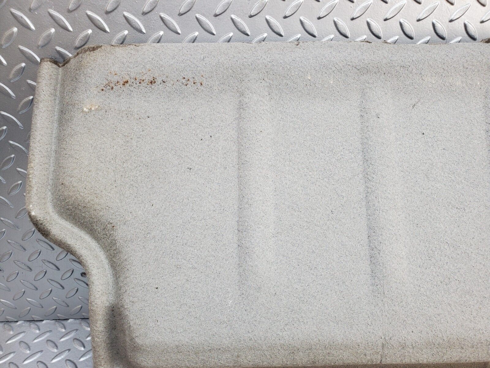 45112 Mercedes-Benz R129 300SL Coupe Fuel Tank Cover Carpet Blue 1296900098