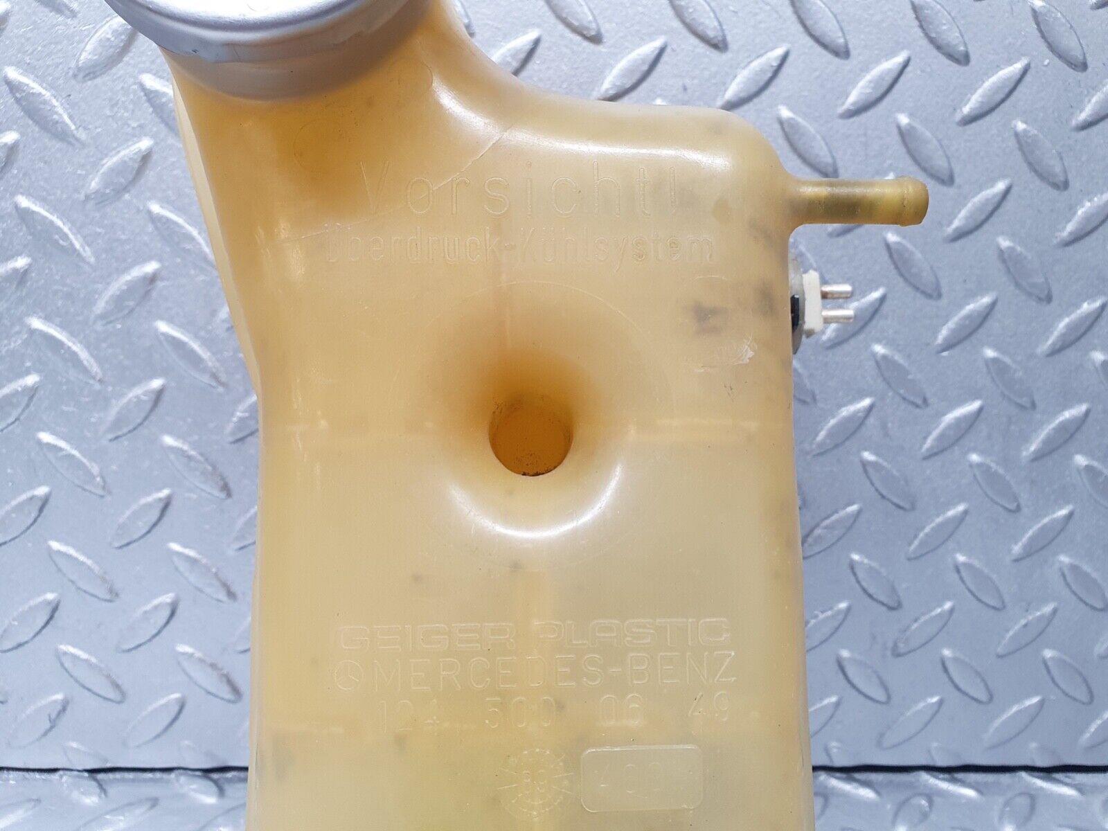 42986 Mercedes-Benz W201 190 Coolant Reservoir Tank 1245000649 1245000406