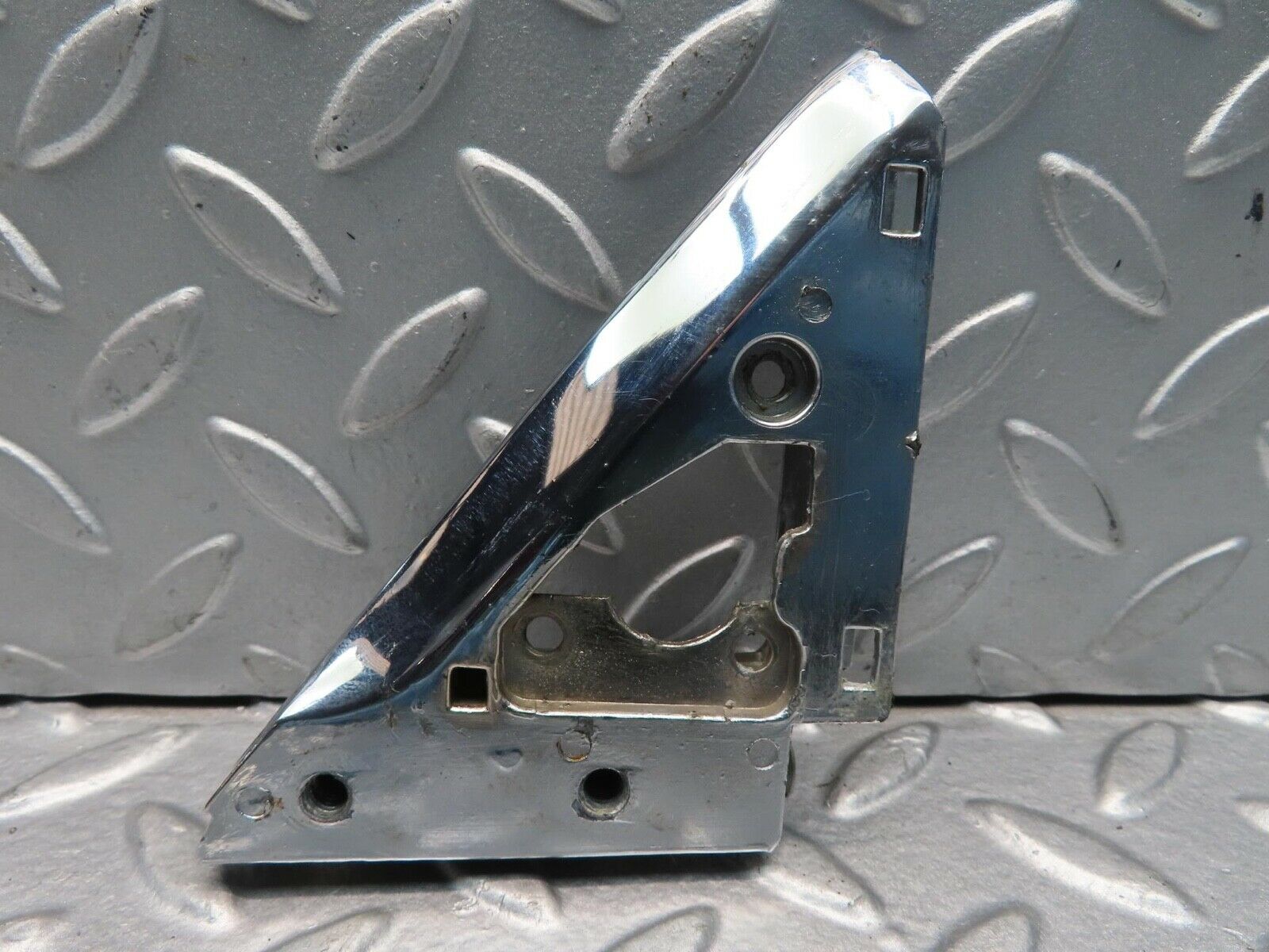 11676 Mercedes-Benz R107 450SL Right Wing Mirror Triangle Chrome Bracket