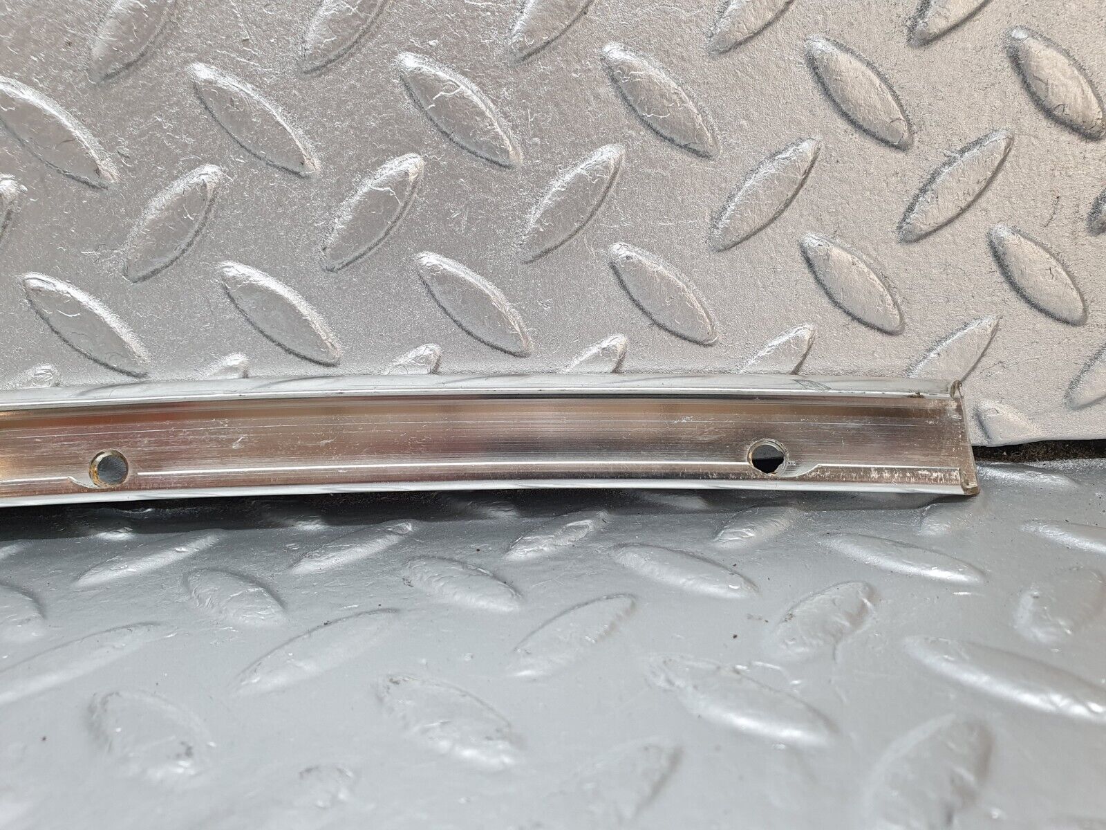 43038 Mercedes-Benz R107 Hardtop B Pillar Chrome Trim Right Side