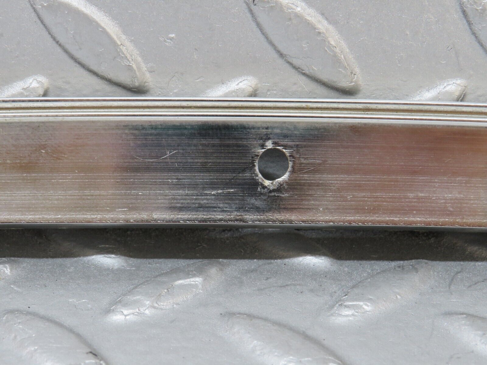 35614 Mercedes-Benz R107 280SL Hardtop B Pillar Chrome Trim Left Side