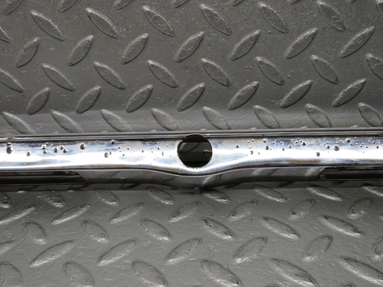 39142 Mercedes-Benz R107 500SL Trunk Chrome Handle Trim