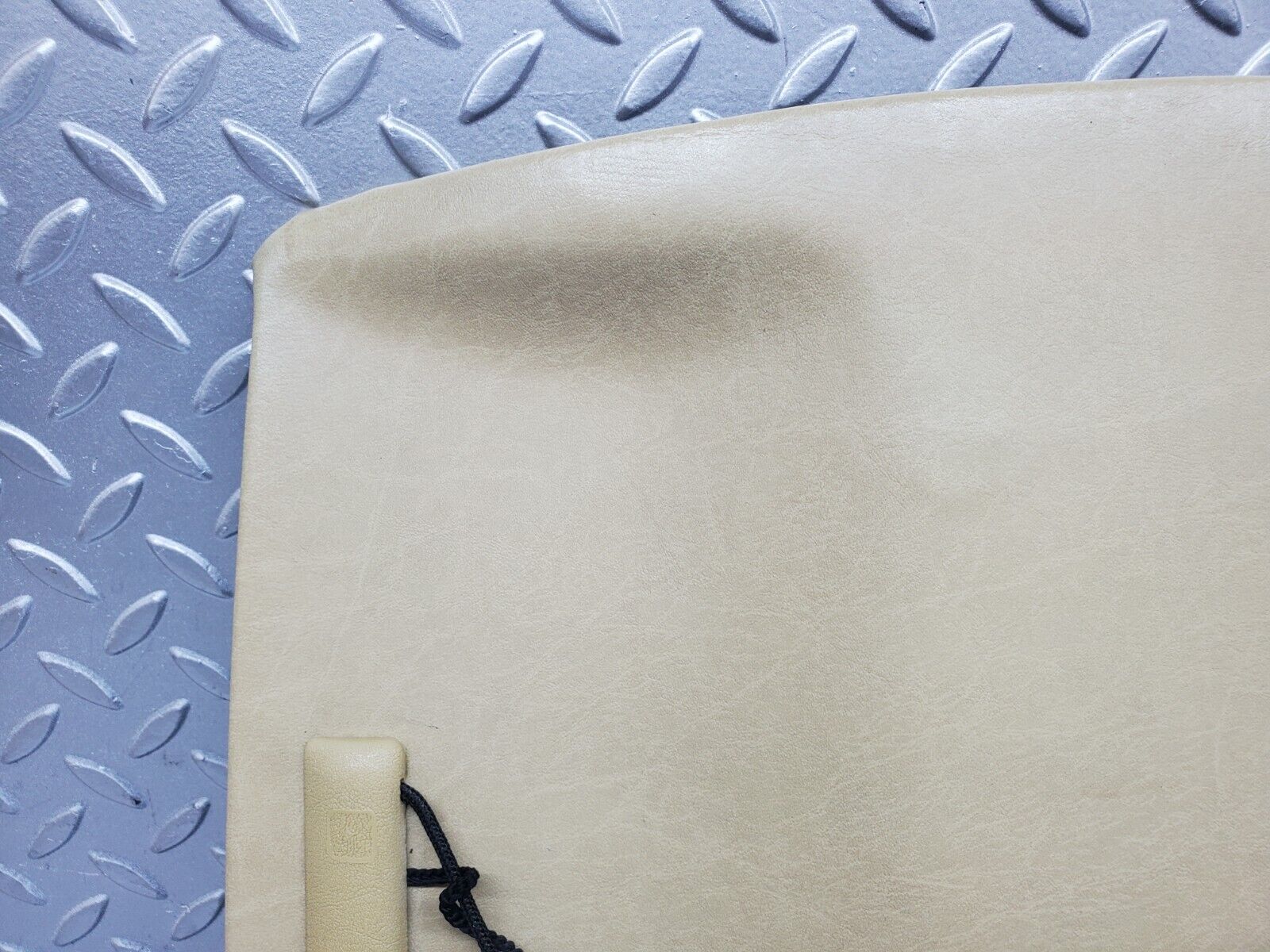 44330 Mercedes-Benz W123 280E Front Seat Rear Panel Beige 1239140423