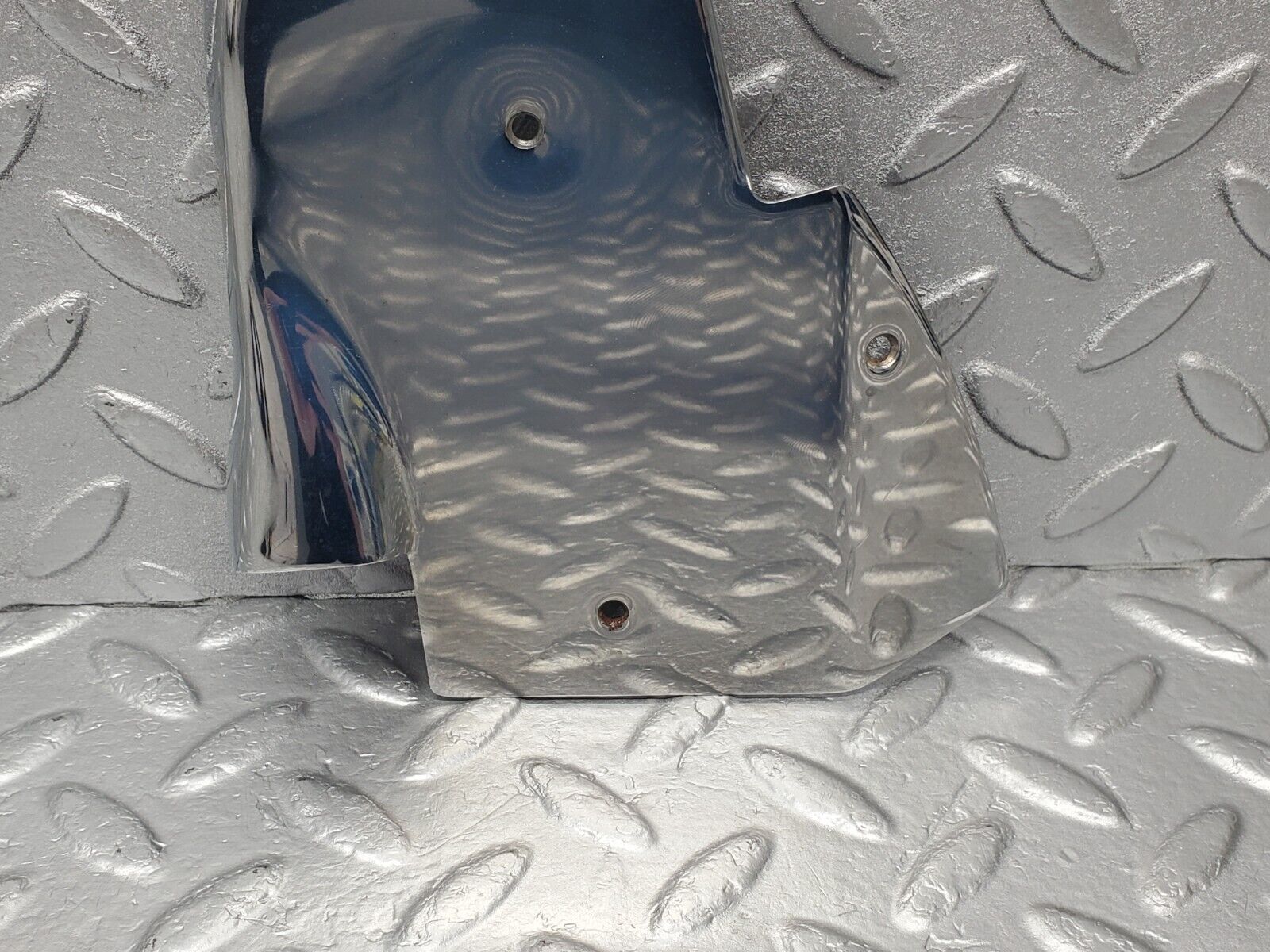 46442 Mercedes-Benz C123 280CE Coupe B Pillar Chrome Cover Left Side