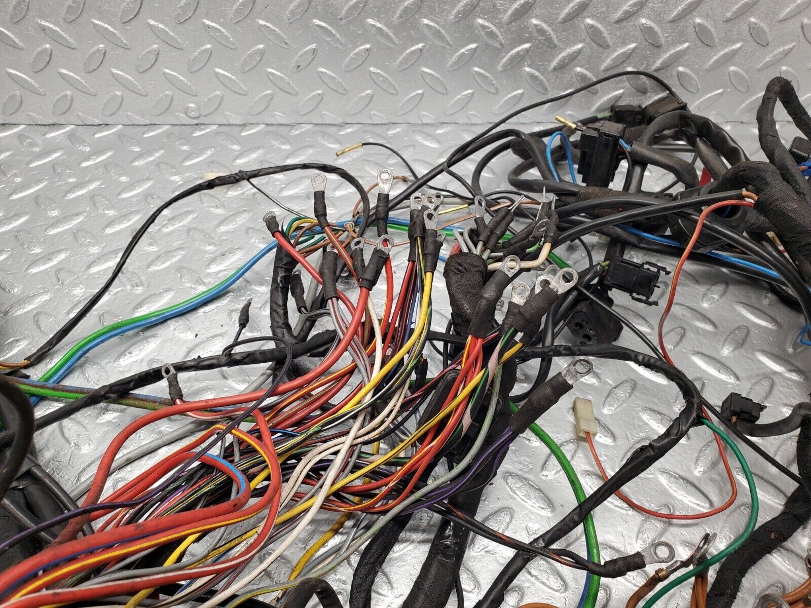 46733 Mercedes-Benz C123 280CE Coupe Engine Chassis Body Wiring Harness 0095457328