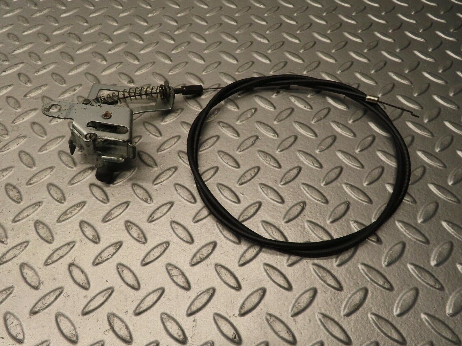 11694 Mercedes-Benz R107 450SL Soft Top Mechanism Lock With Cable Right Side