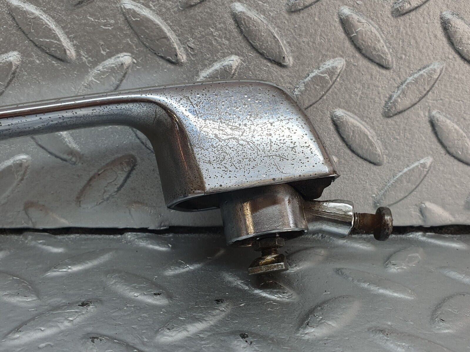 43161 Mercedes-Benz W108 280SE Rear Right Door Exterior Handle 1087661005 1087661202