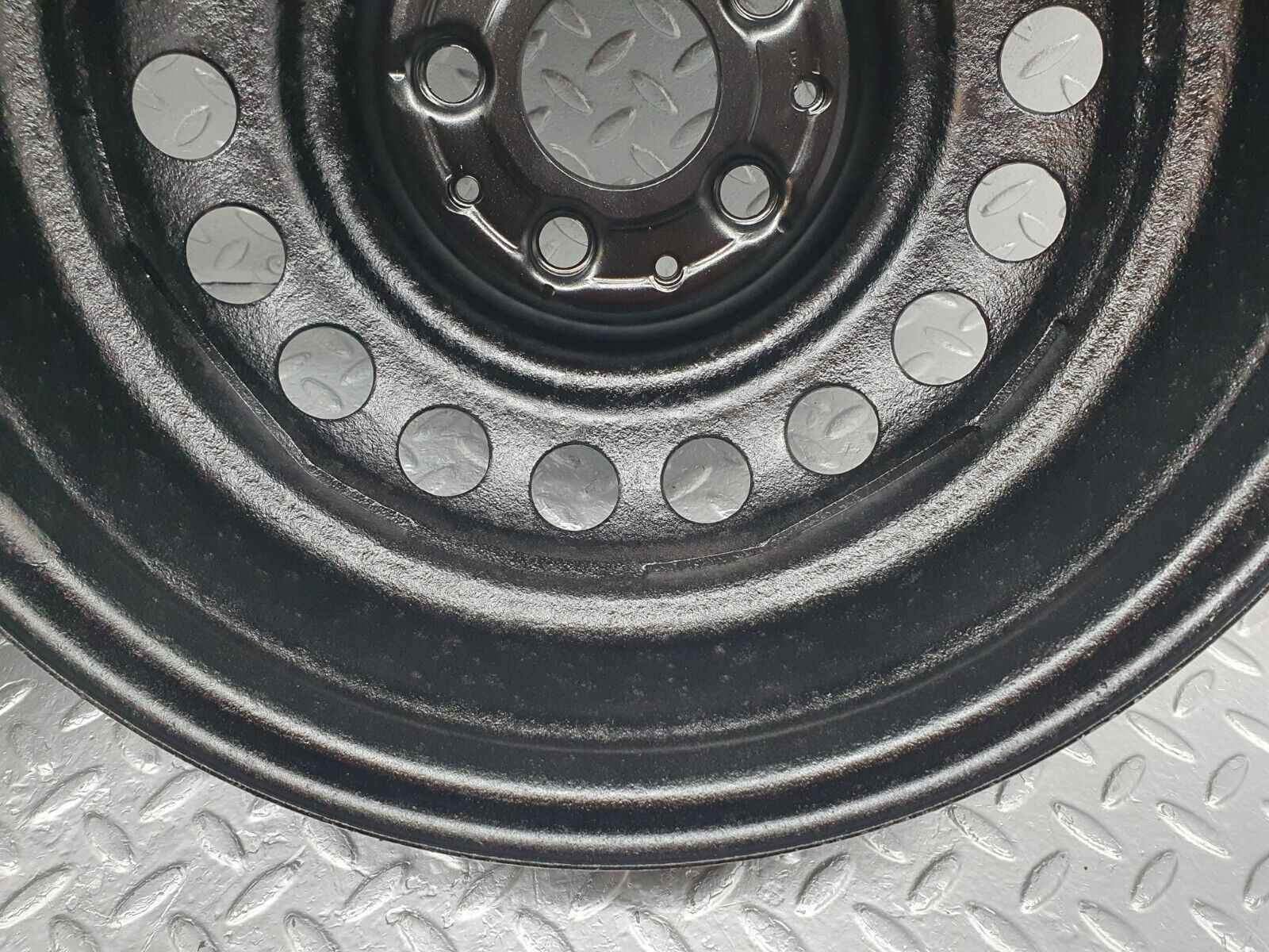 43428 Mercedes-Benz W201 190 Steel Wheel Set 6Jx15H2 ET49 1244000602