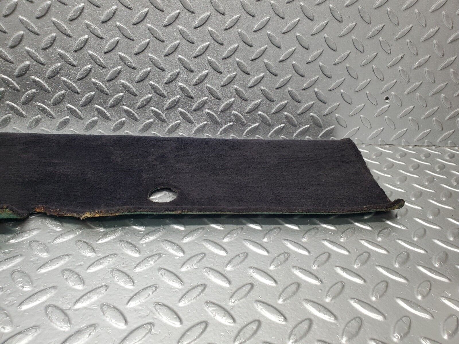 46417 Mercedes-Benz C123 280CE Coupe Door Sill Floor Carpet Right Side Black