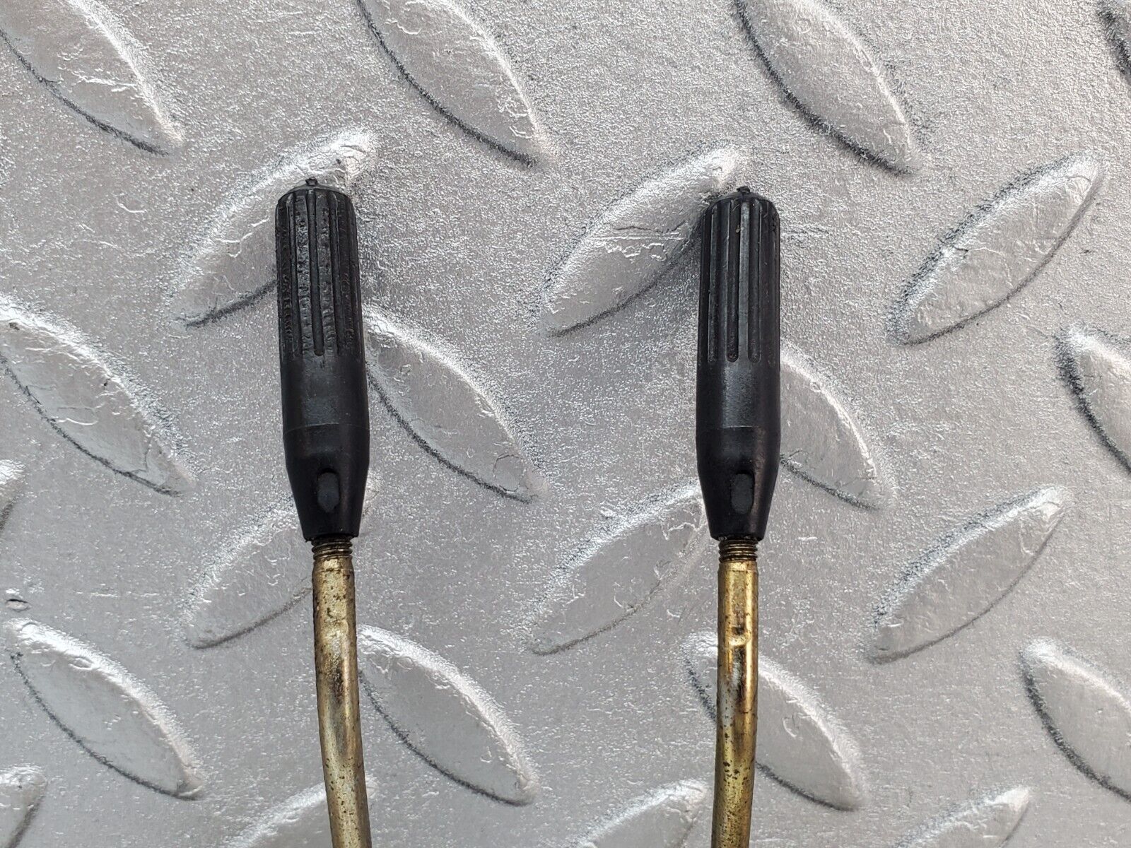 44437 Mercedes-Benz W123 280E Rear Door Lock Knob Pair