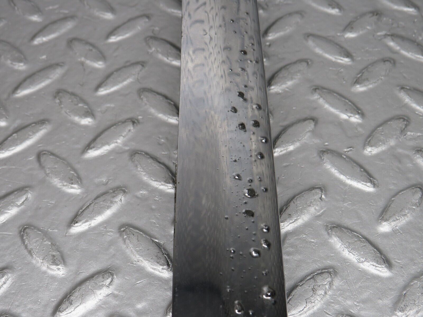 39142 Mercedes-Benz R107 500SL Trunk Chrome Handle Trim