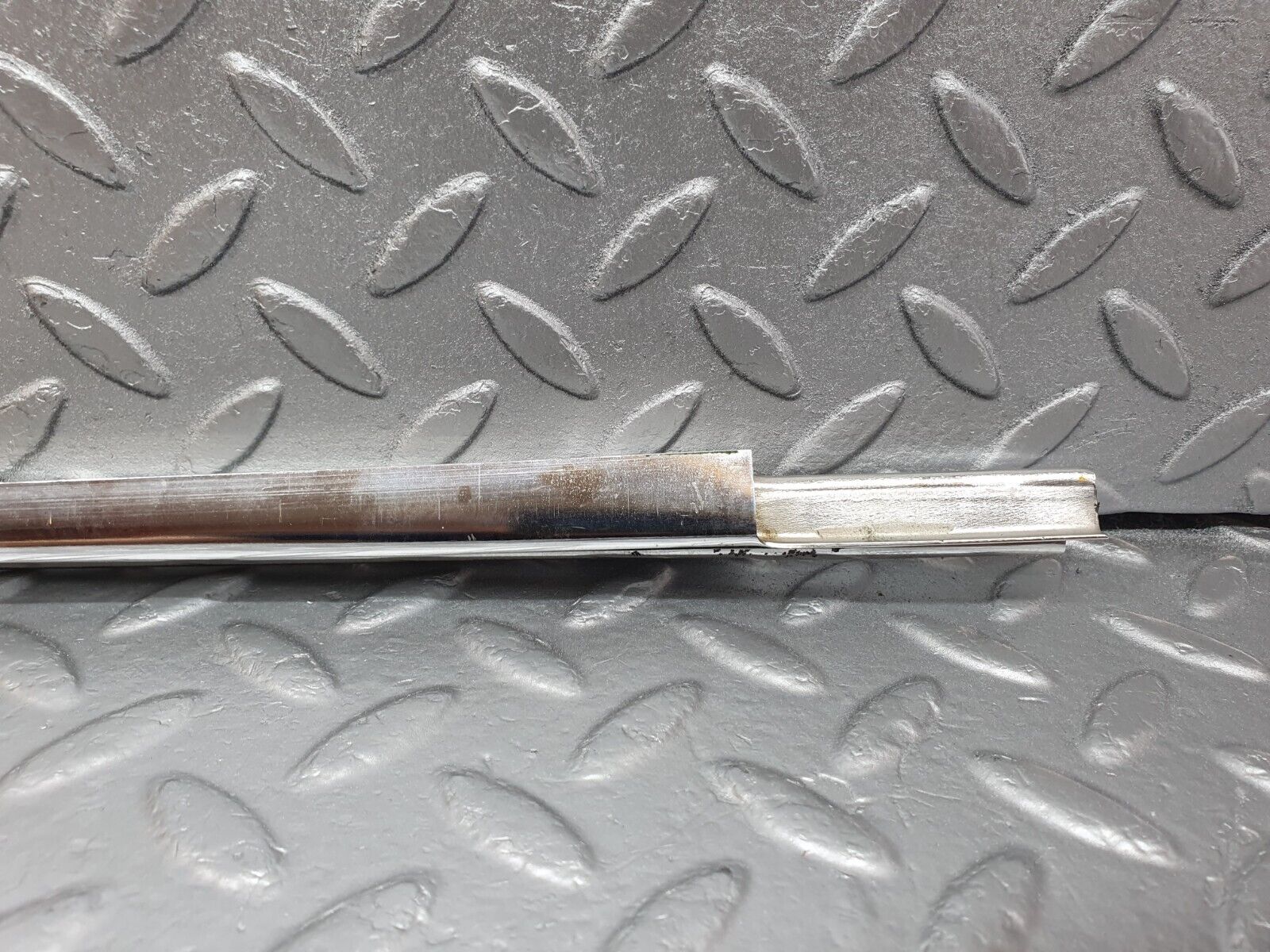 43216 Mercedes-Benz W108 280SE Rear Left Door Window Chrome Channel