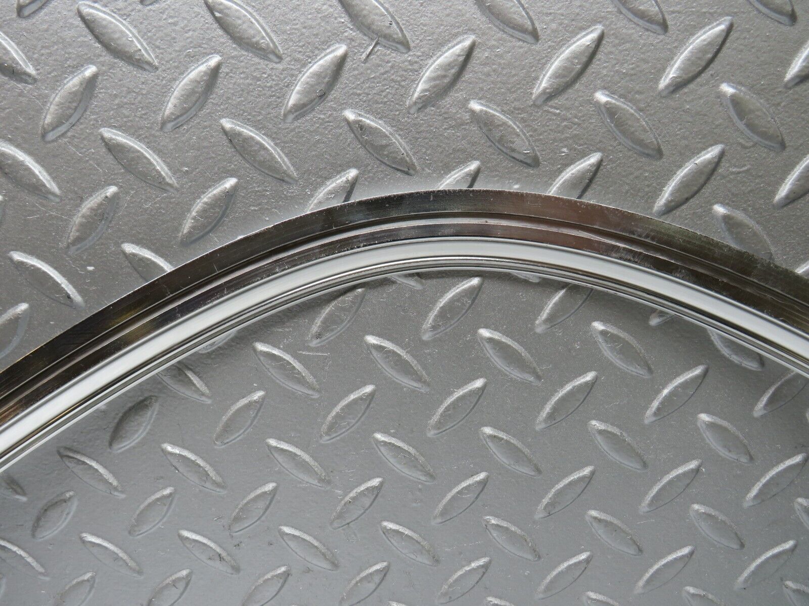 34264 Mercedes-Benz R107 Soft Top Cover Chrome Trim