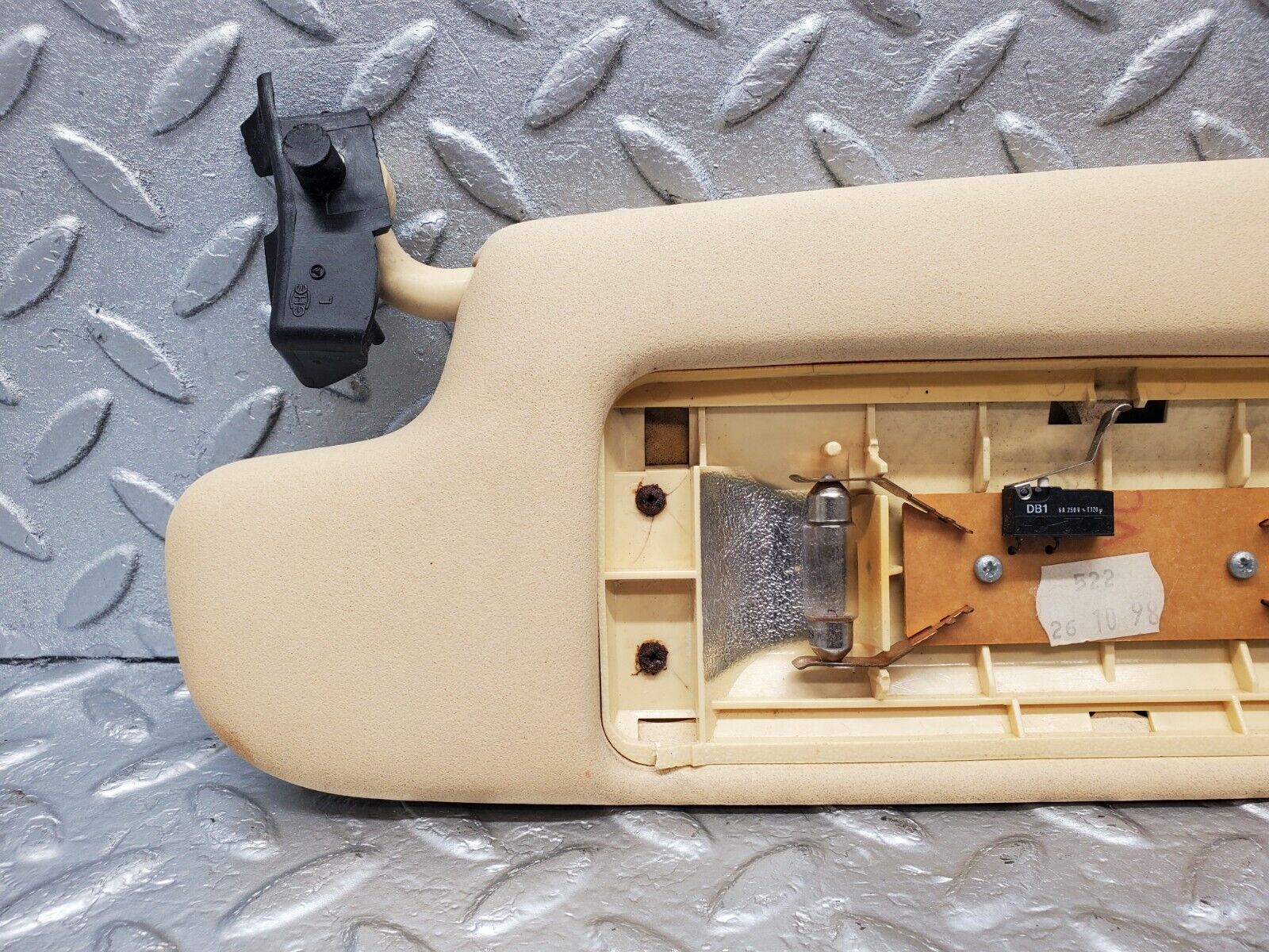 46802 Mercedes-Benz R129 320SL Coupe Sun Visor Left Side Beige