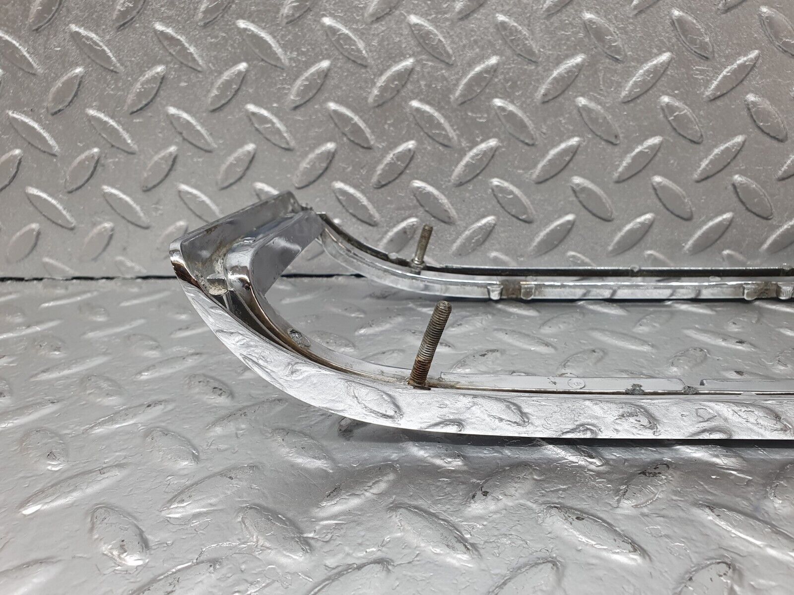 42934 Mercedes-Benz W115 Tail Light Chrome Frame Right Side